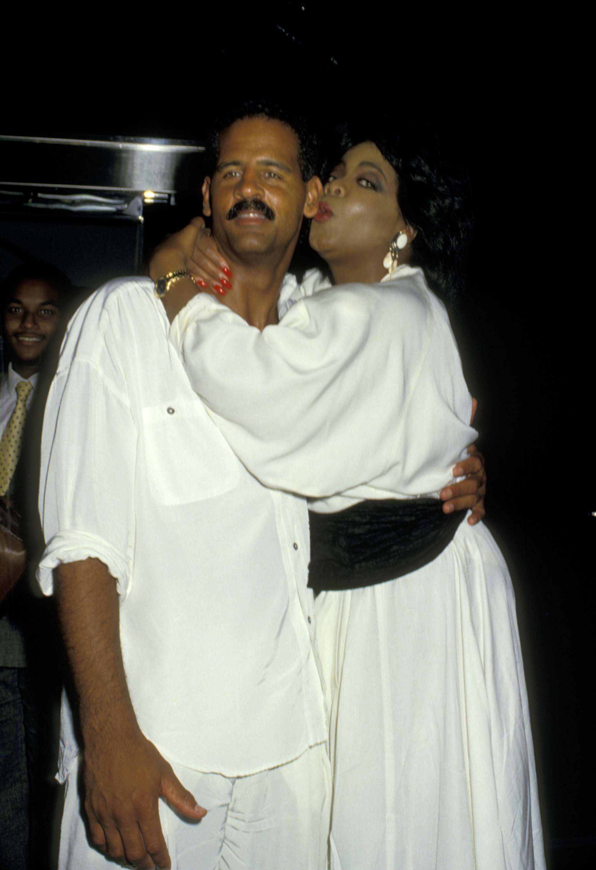 Oprah Winfrey and Stedman Graham in New York City on June 3, 1987 | Source: Getty Images