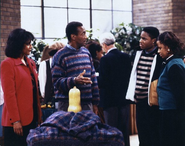 Phylicia Rashad, Bill Cosby, Malcolm-Jamal Warner, Tempestt Bledsoe on "The Cosby Show" | Photo: Getty Images