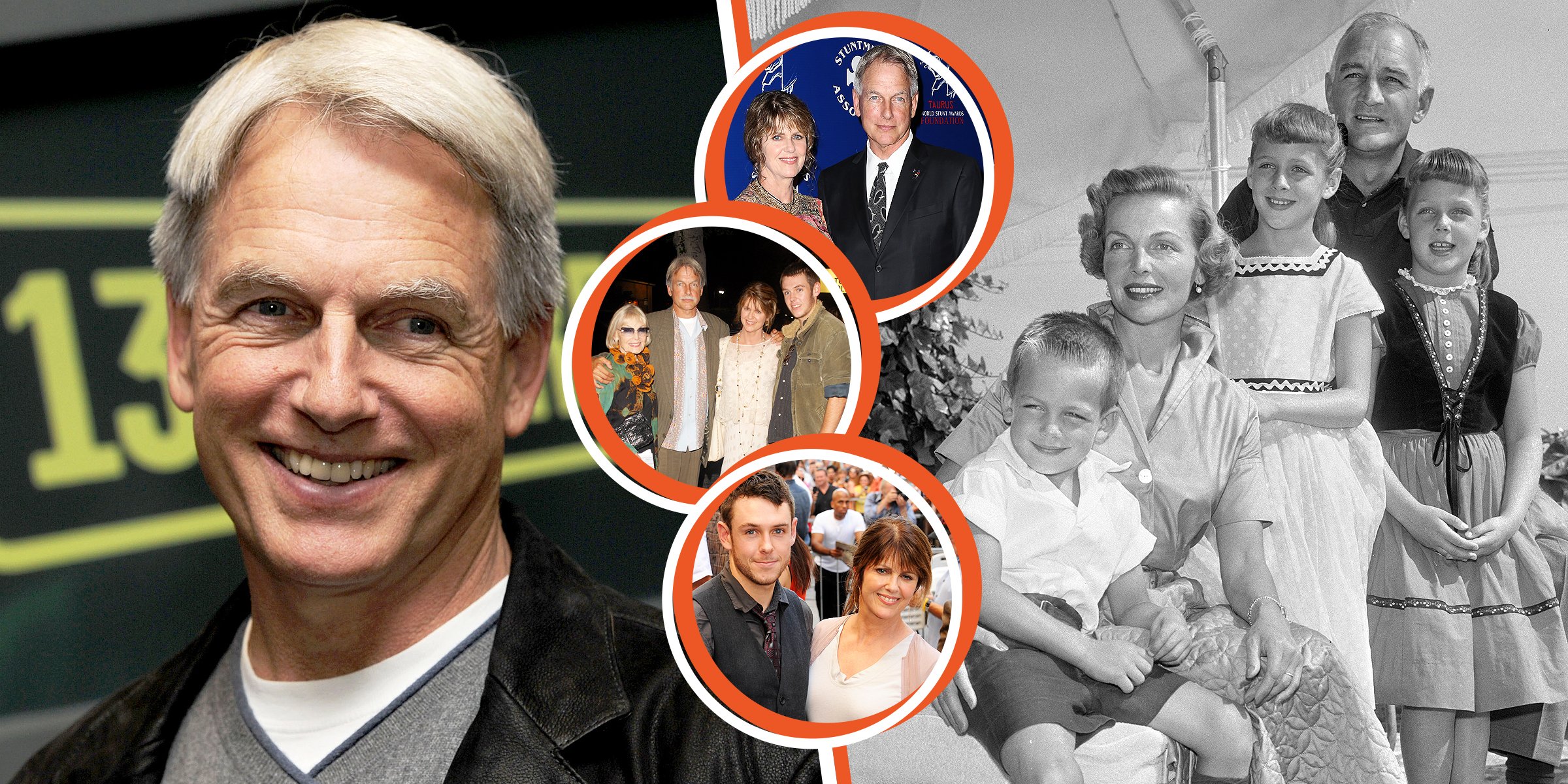 Mark Harmon | Pam Dawber and Mark Harmon | Elyse Knox, Mark Harmon, Pam Dawber and Sean | Pam Dawber and son |  Mark Harmon, Elyse Knox, Kristin Harmon, Tom Harmon and Kelly Harmon | Source: Getty Images 