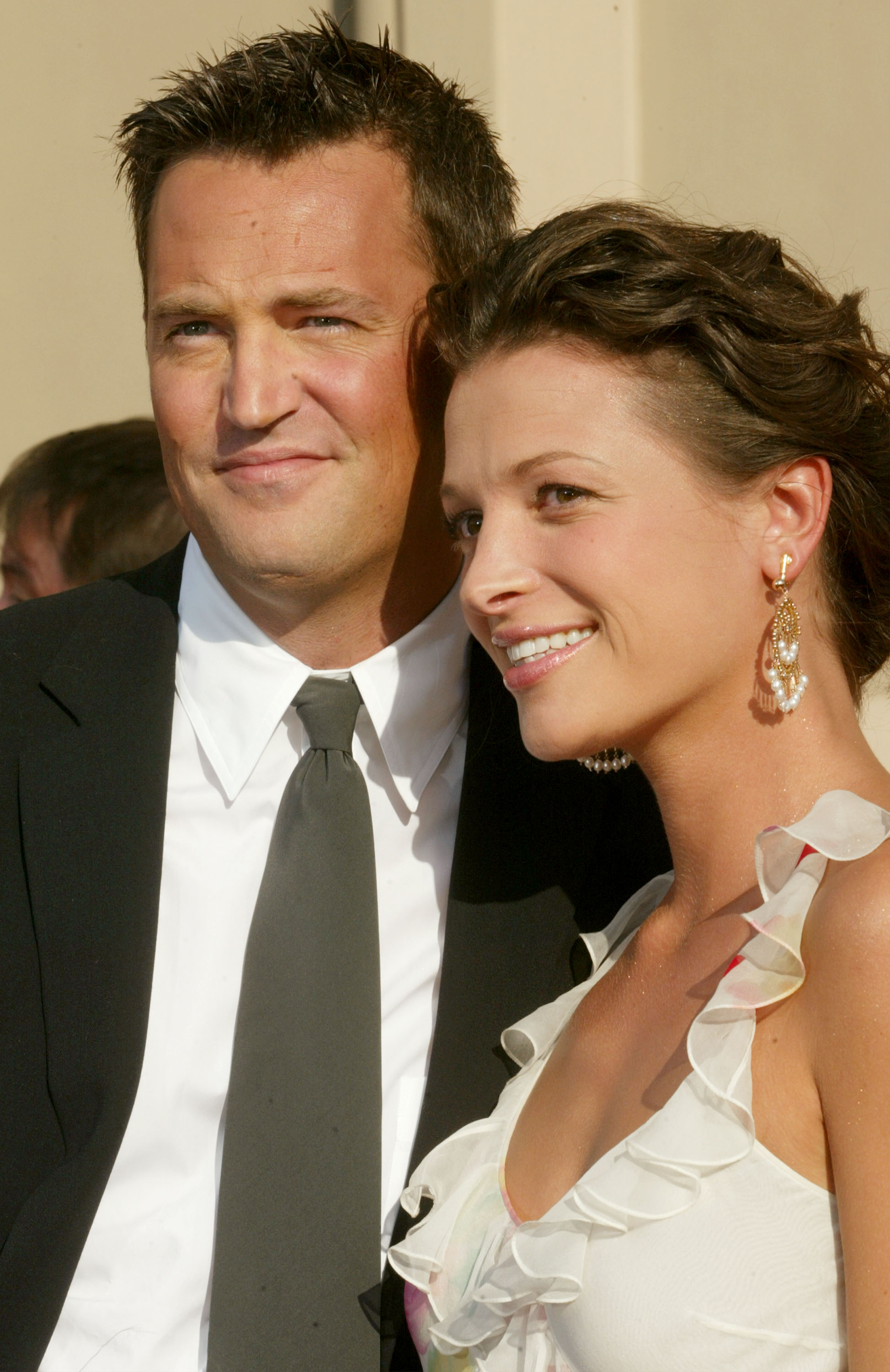 Matthew Perry and Rachel Dunn at the 2003 Primetime Creative Arts Awards on September 13, 2003, in Los Angeles, California. | Source: Getty Images