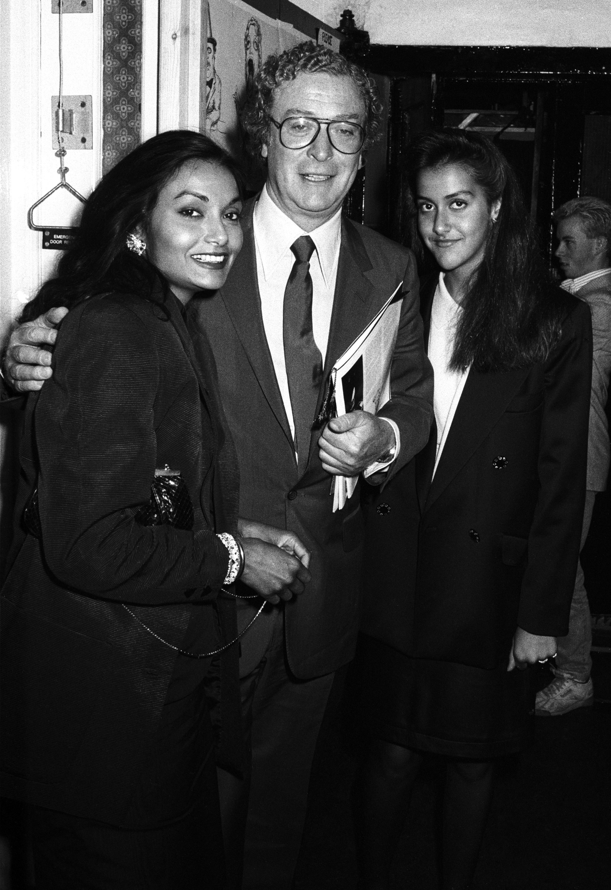 Michael Caine and Natasha attended the screening of "The Phantom of the Opera" at Her Majesty’s Theatre in London in May 1987. They were joined by Shakira, with the trio posing together for photos at the event.