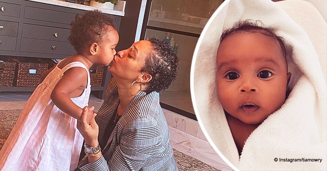 Tia Mowry of 'Sister, Sister' Shares Throwback Photo of Daughter Cairo ...