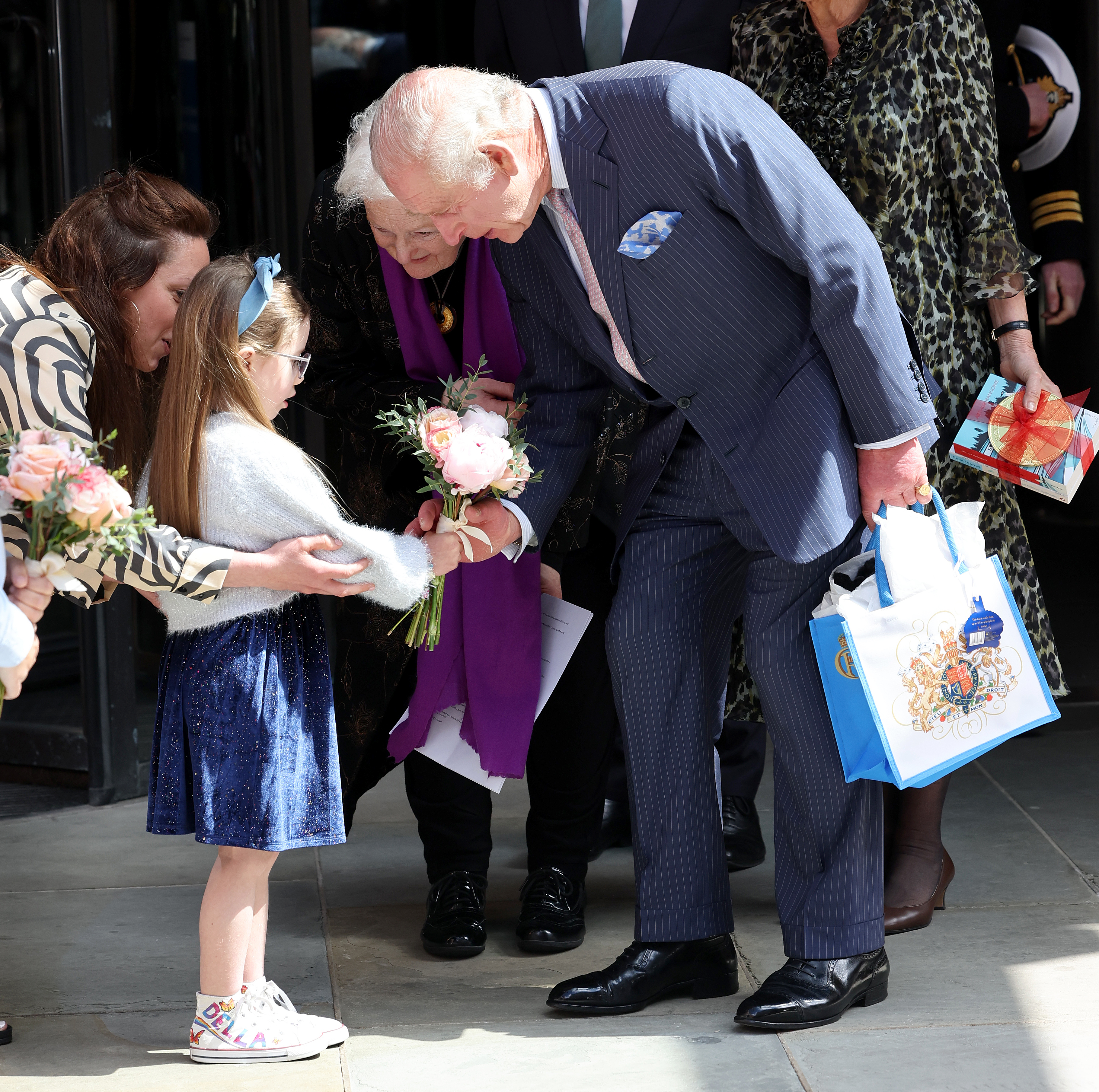 King Charles III visits the University College Hospital Macmillan Cancer Centre on April 30, 2024 in London, England. | Source: Getty Images
