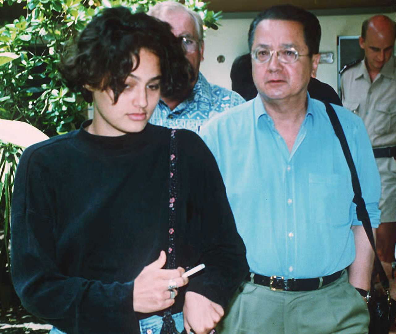 Cheyenne Brando and Attorney Jacques Verges,on June 9, 1992 | Source: Getty Images