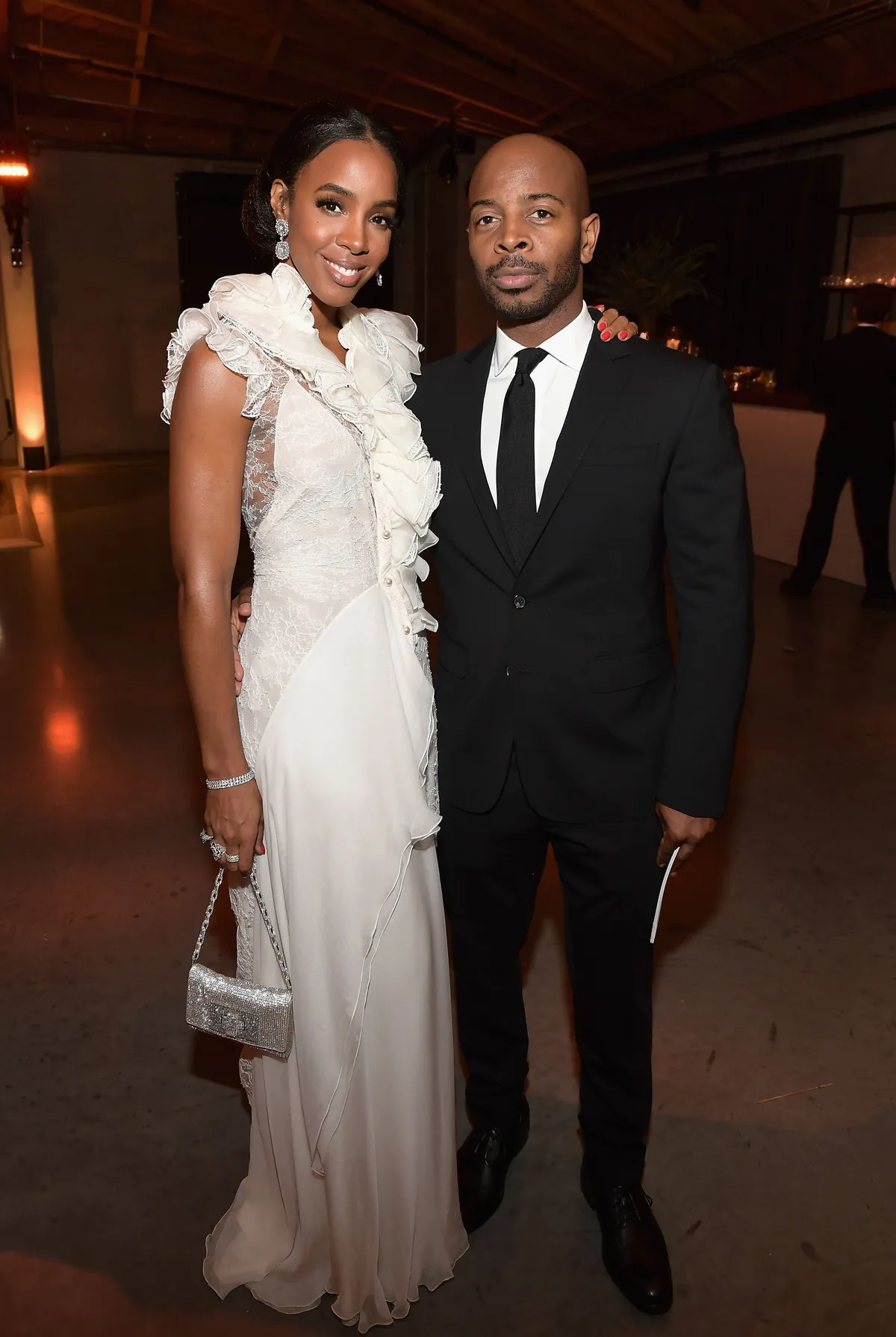 Kelly Rowland with husband Tim Weatherspoon at The 2017 Baby2Baby Gala presented by Paul Mitchell in Los Angeles, California. | Photo: Getty Images