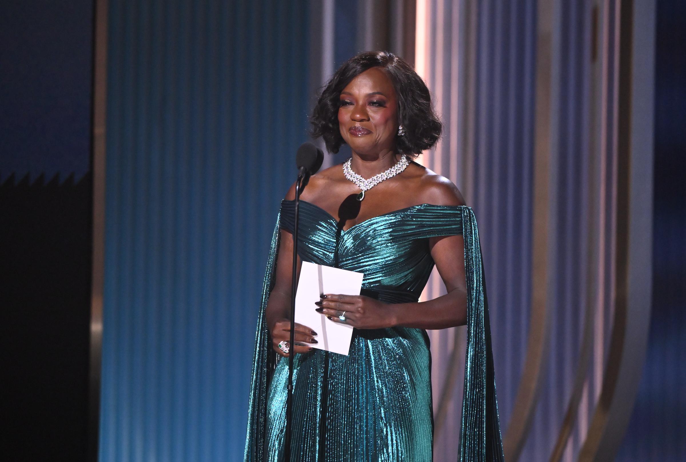 Viola Davis attends the 32nd Annual Actor Awards presented by SAG-AFTRA at Shrine Auditorium and Expo Hall on March 1, 2026, in Los Angeles, California | Source: Getty Images