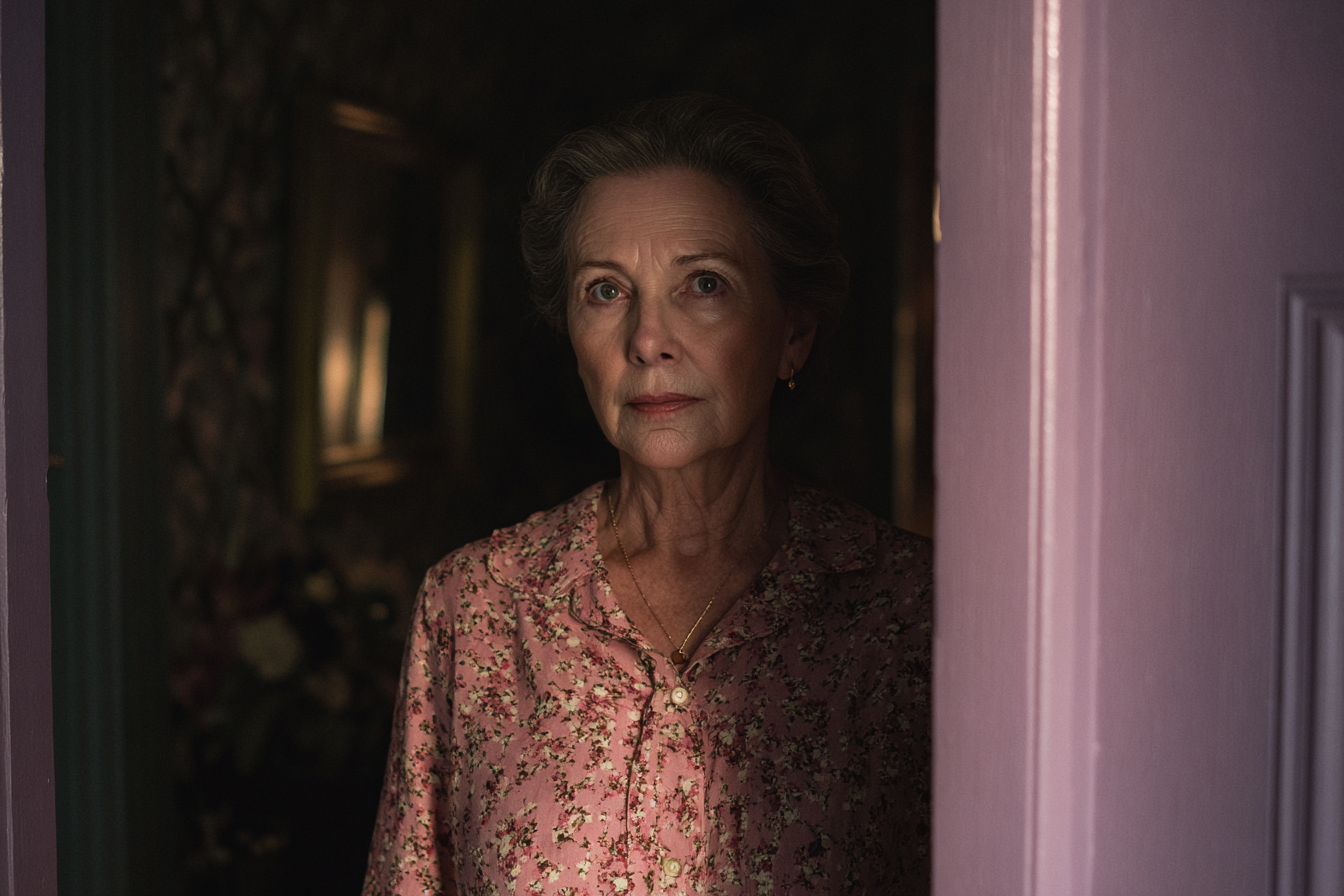 An older woman in a dress | Source: Midjourney