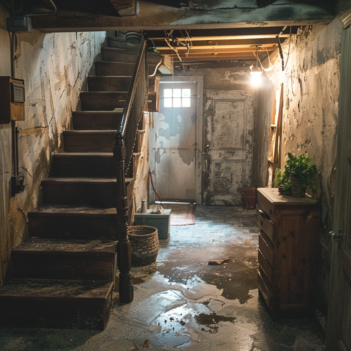 The basement inside a house | Source: Midjourney