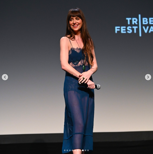 Dakota Johnson at the "Daddio" premiere during the Tribeca Festival, posted on June 11, 2024 | Source: Instagram/tribeca