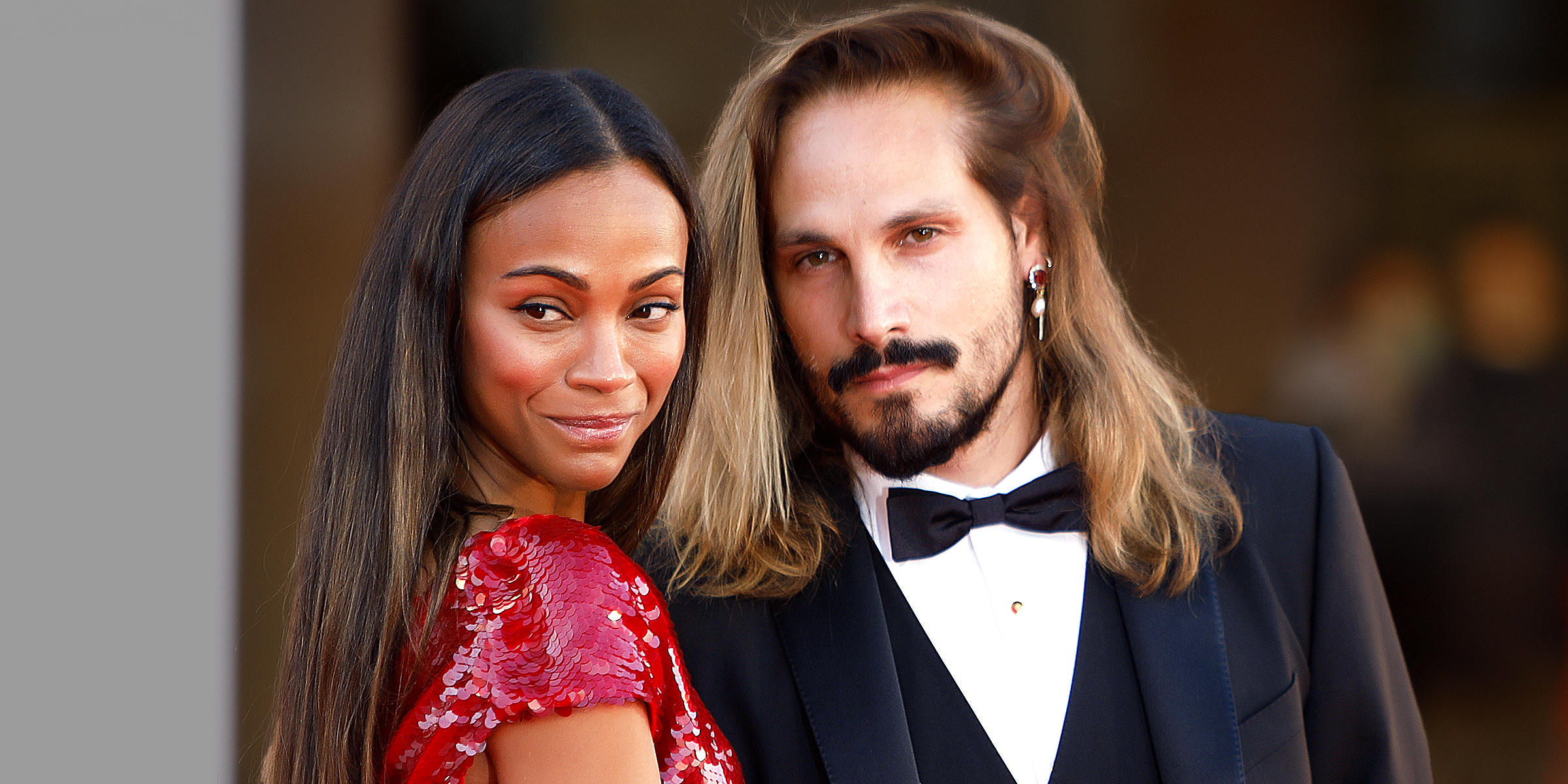 Zoe Saldaña and Marco Perego. | Source: Getty Images