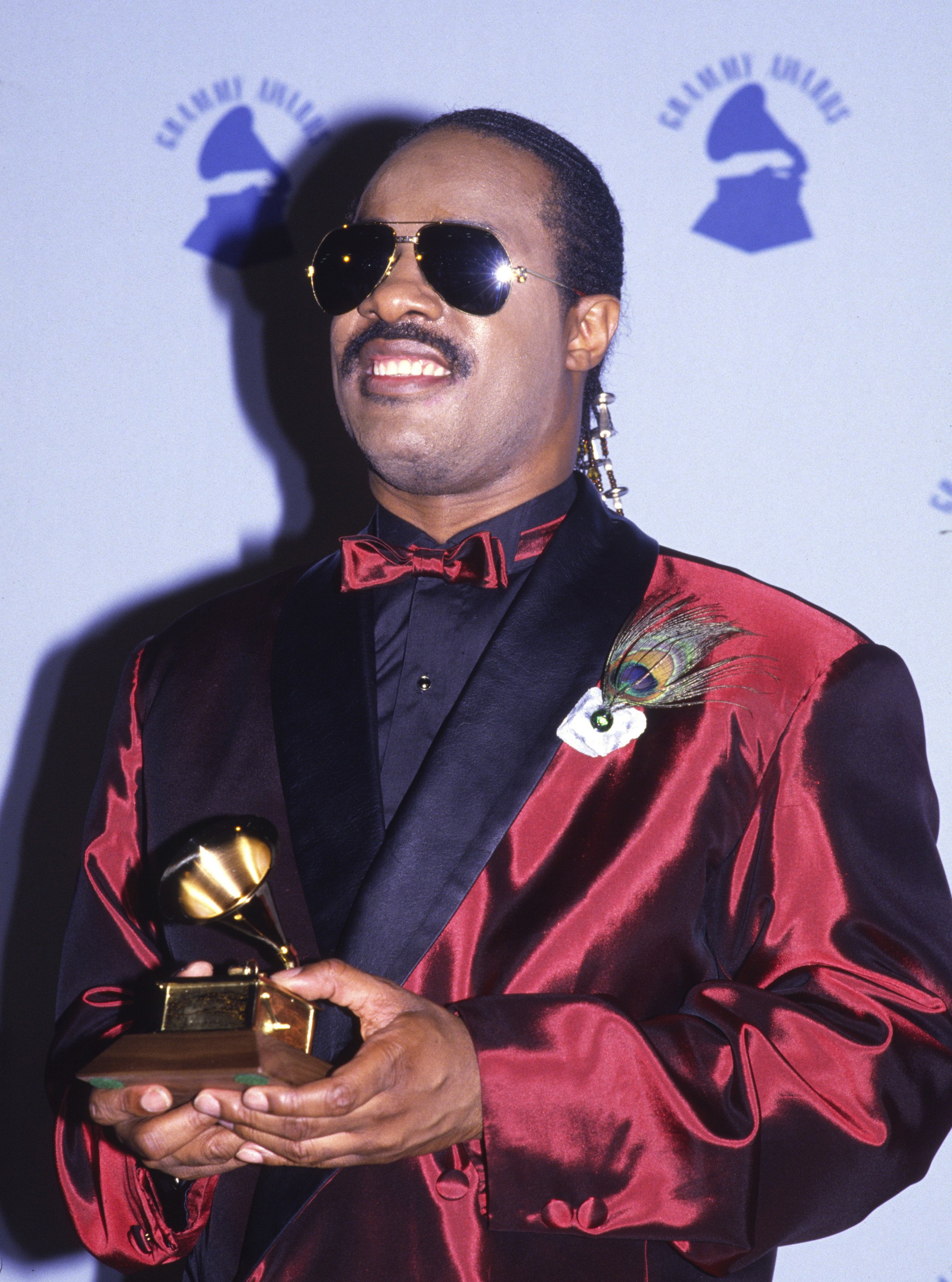 Stevie Wonder at the 1986 Grammy Awards | Source: Getty Images
