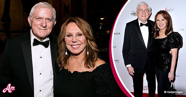 Marlo Thomas Poses for Rare Photo with Husband Phil Donahue at American ...