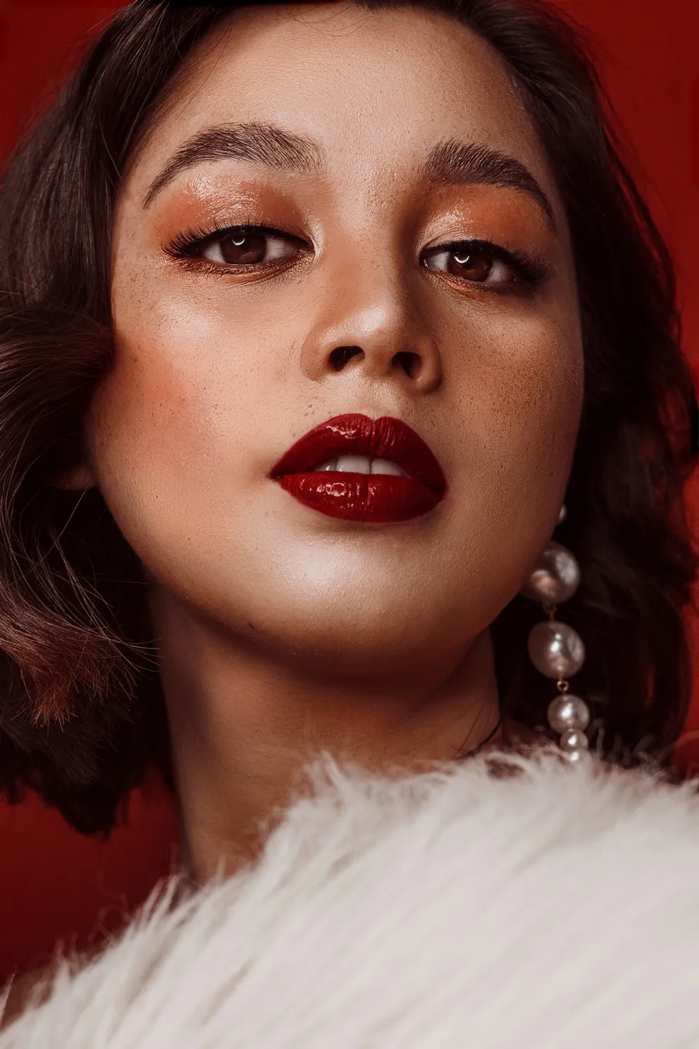 Un visage bien maquillé. | Photo : Pexels