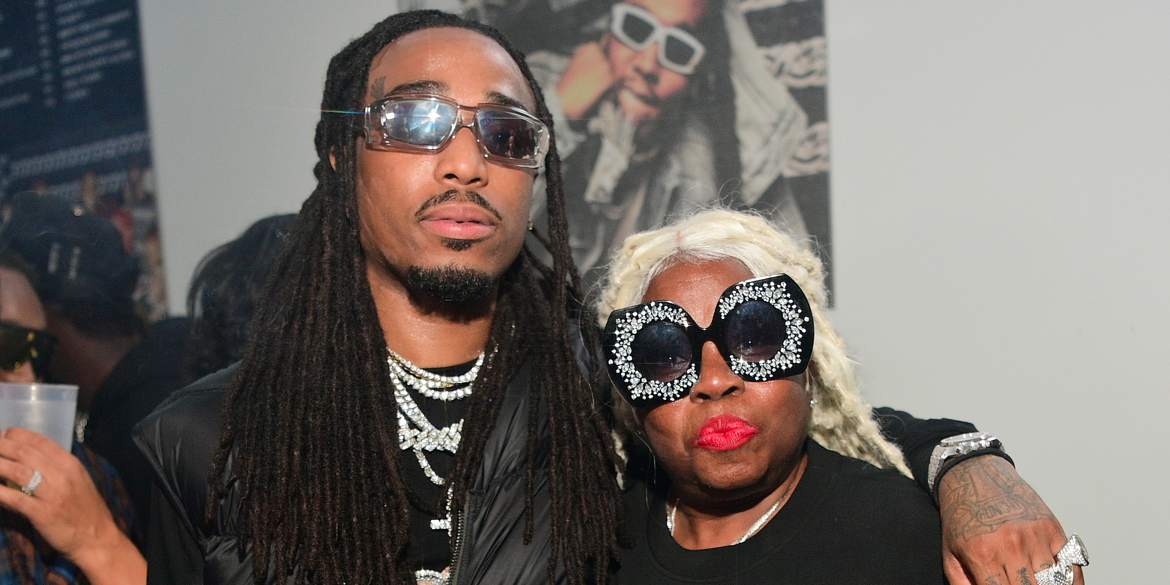 Quavo and Edna Marshall | Source: Getty Images