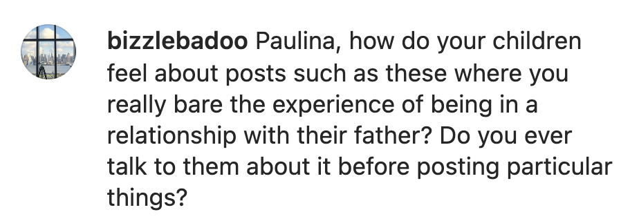 A reaction to Paulina Porizkova’s unconventional birthday tribute to her late husband, Ric Ocasek on March 23, 2023. | Source: instagram.com/paulinaporizkov