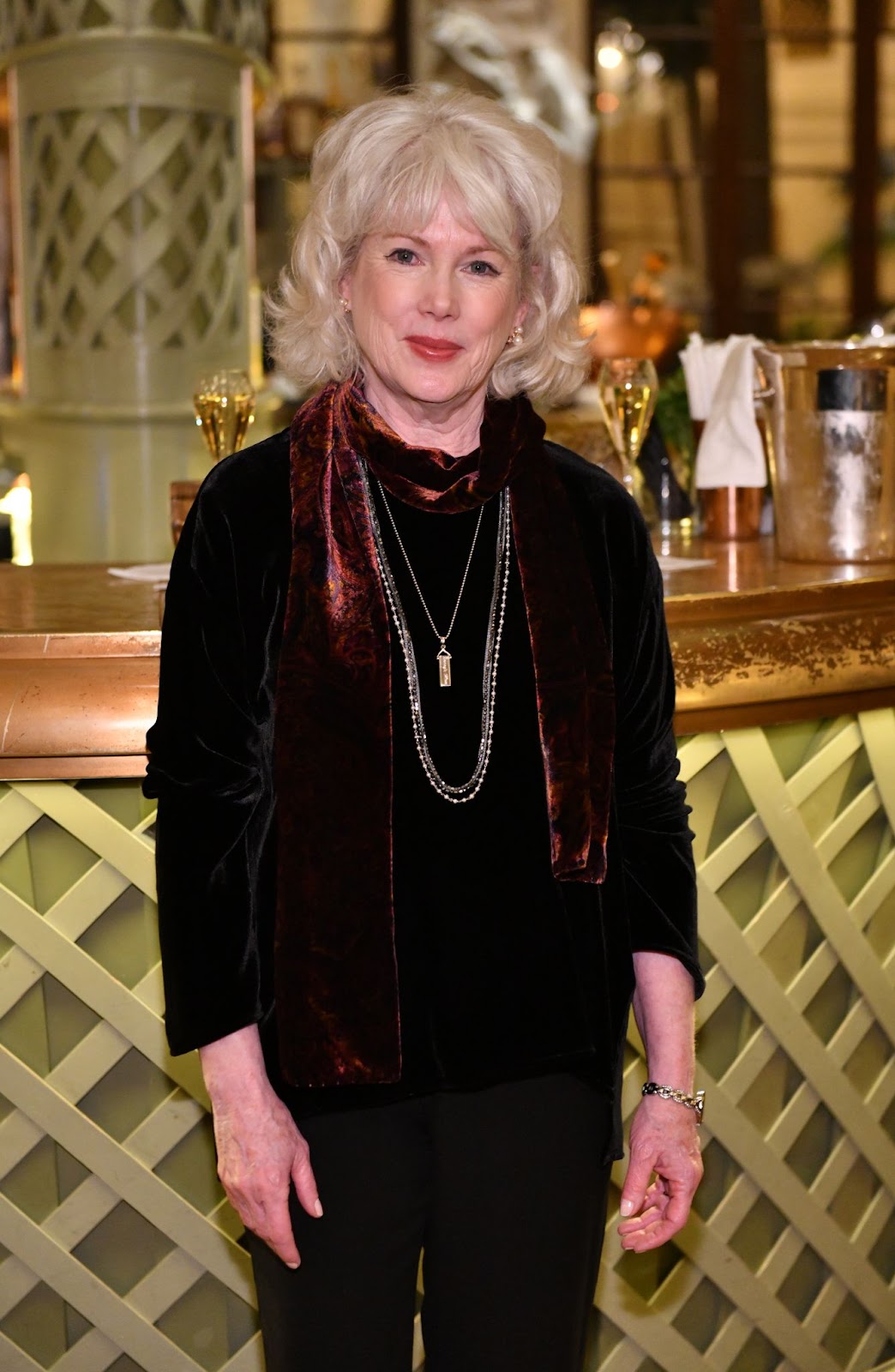 Julia Duffy at the world premiere screening of "Christmas At The Plaza" on November 18, 2019, in New York City. | Source: Getty Images