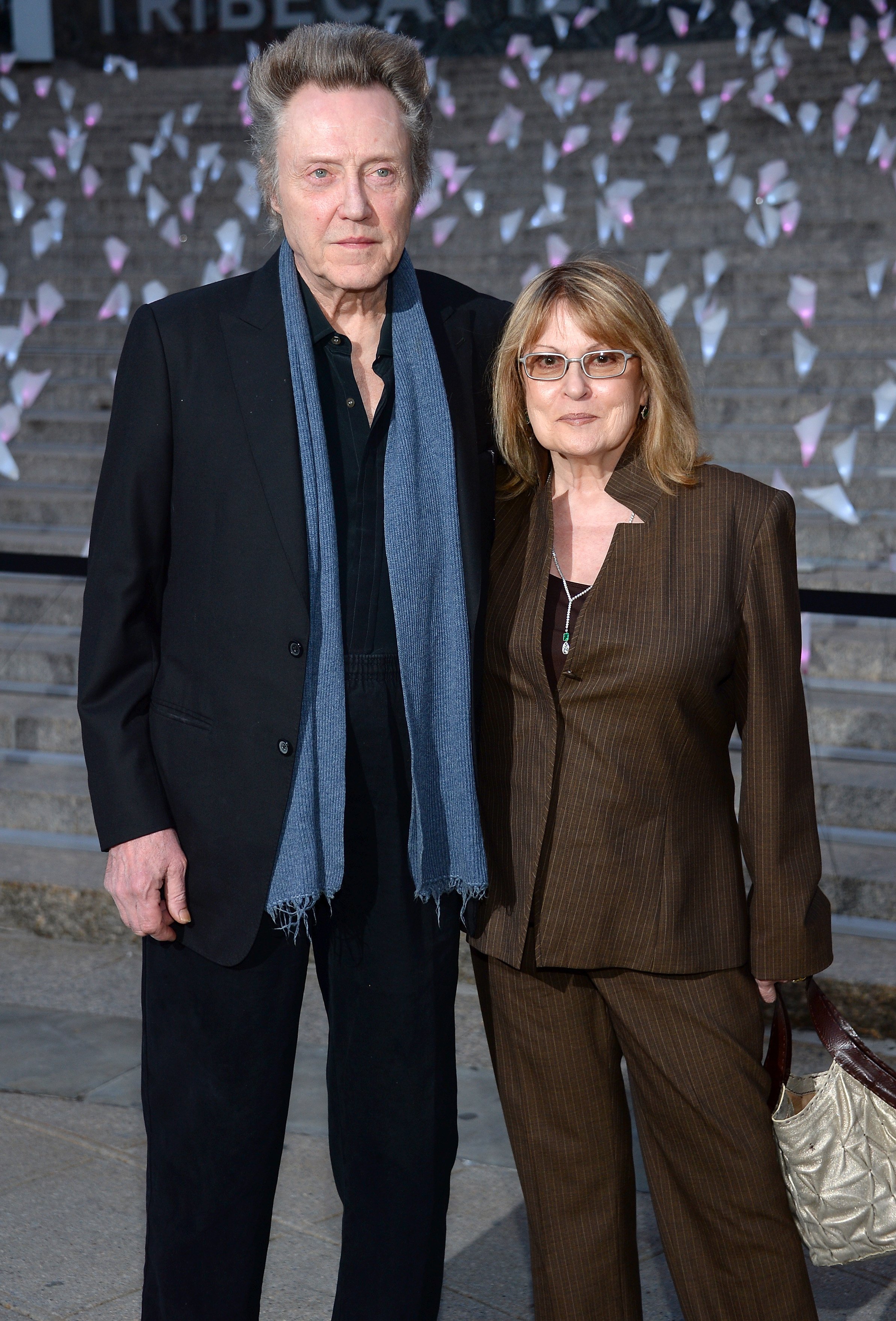 Christopher Walken y su esposa Georgianne Walken asisten a la fiesta Vanity Fair del Festival de Cine de Tribeca 2013 el 16 de abril de 2013, en Nueva York. | Foto: Getty Images