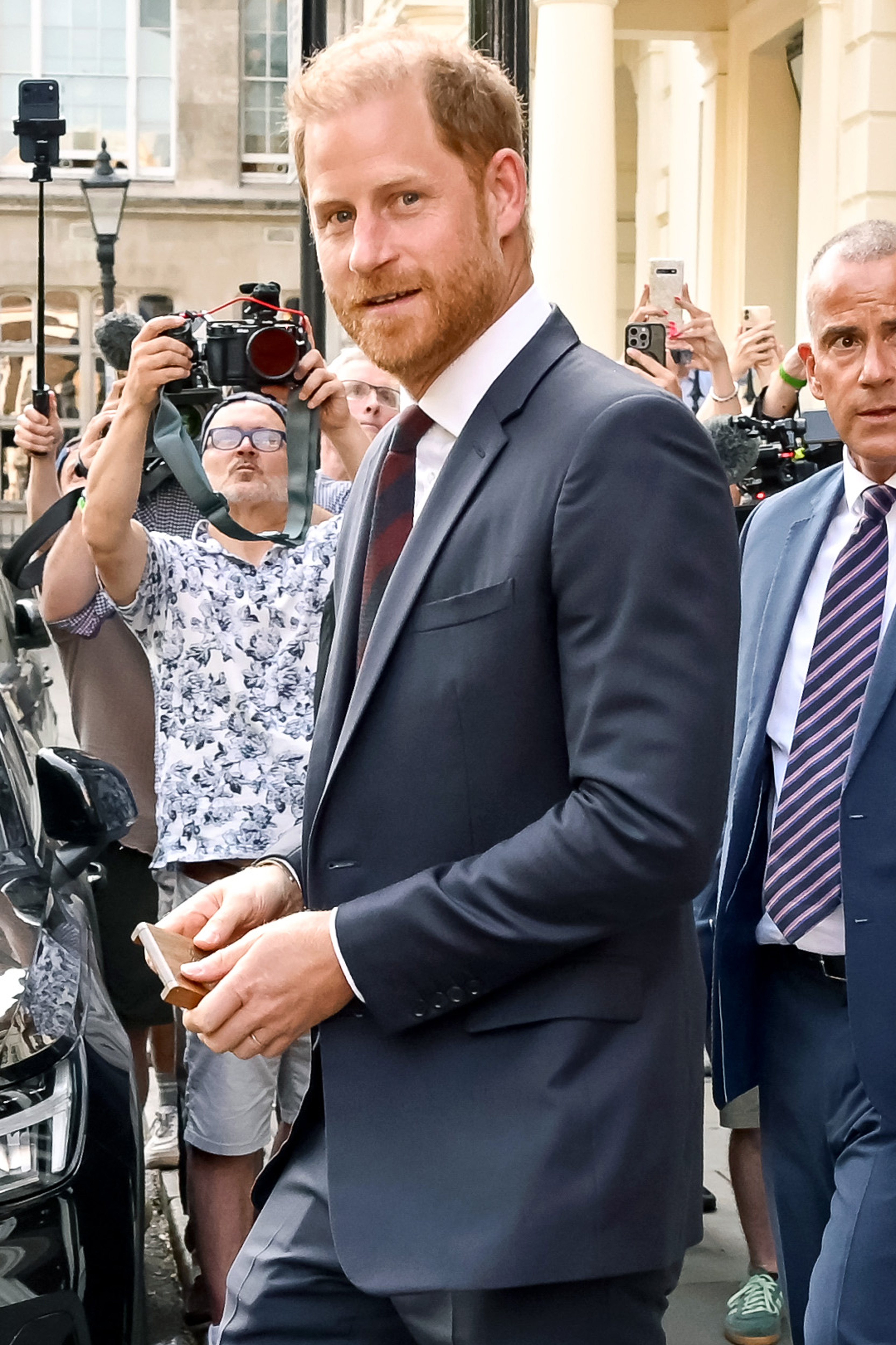 Harry's July visit included meetings tied to preparations for the 2027 Invictus Games in Birmingham. While he completed his public engagements alone, the family's plans would soon take an unexpected turn. | Source: Getty Images