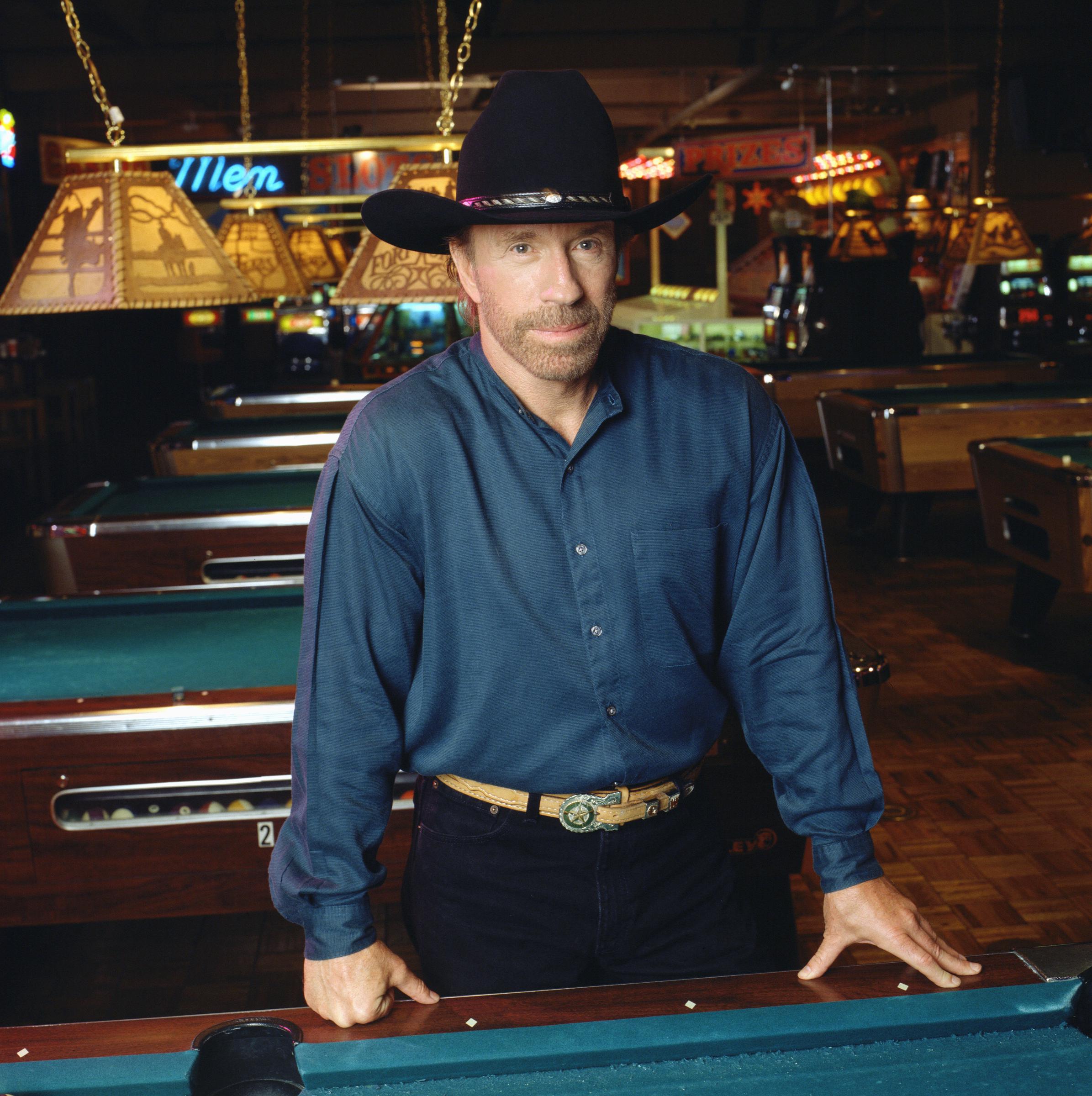 Chuck Norris in the television series "Walker, Texas Ranger", circa 1998. | Source: Getty Images