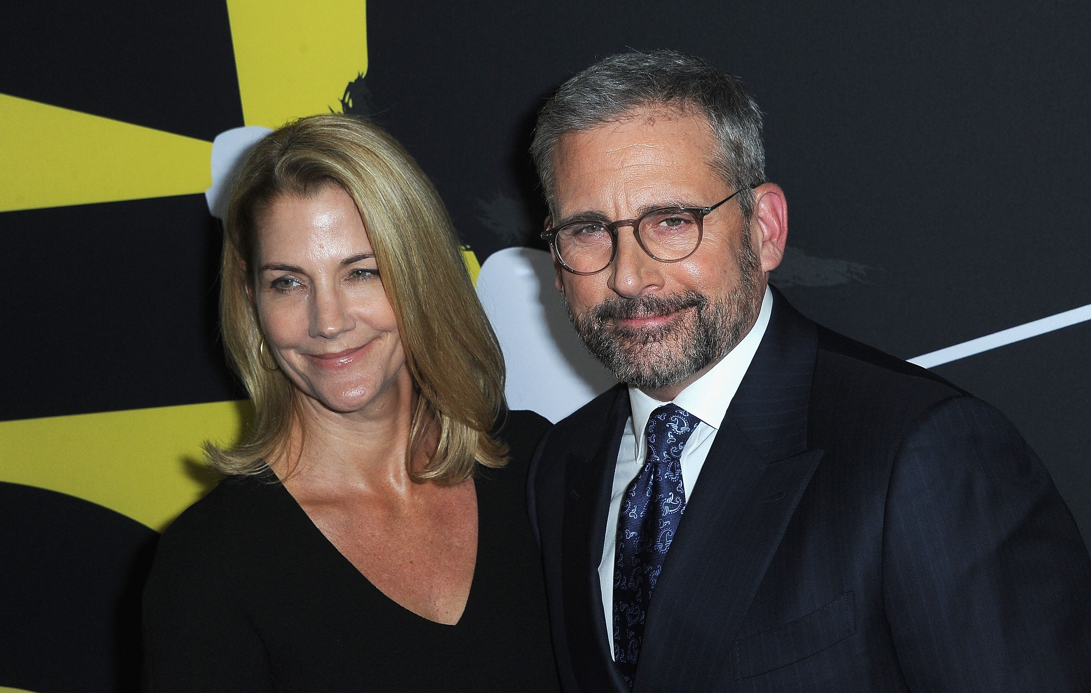  Steve Carell and wife Nancy Carell at the World Premiere Of "Vice" held at AMPAS Samuel Goldwyn Theater on December 11, 2018 in Beverly Hills, California | Photo: GettyImages
