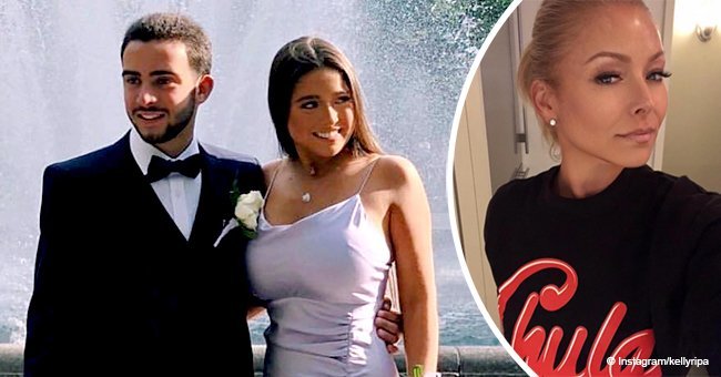 Kelly Ripa's grown-up daughter attracted attention in thigh-high slit dress at prom