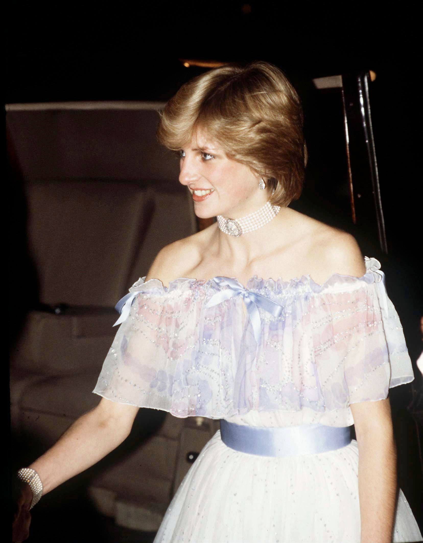 Diana Princess Of Wales at the Victoria & Albert Museum in London, 1981. | Getty Images