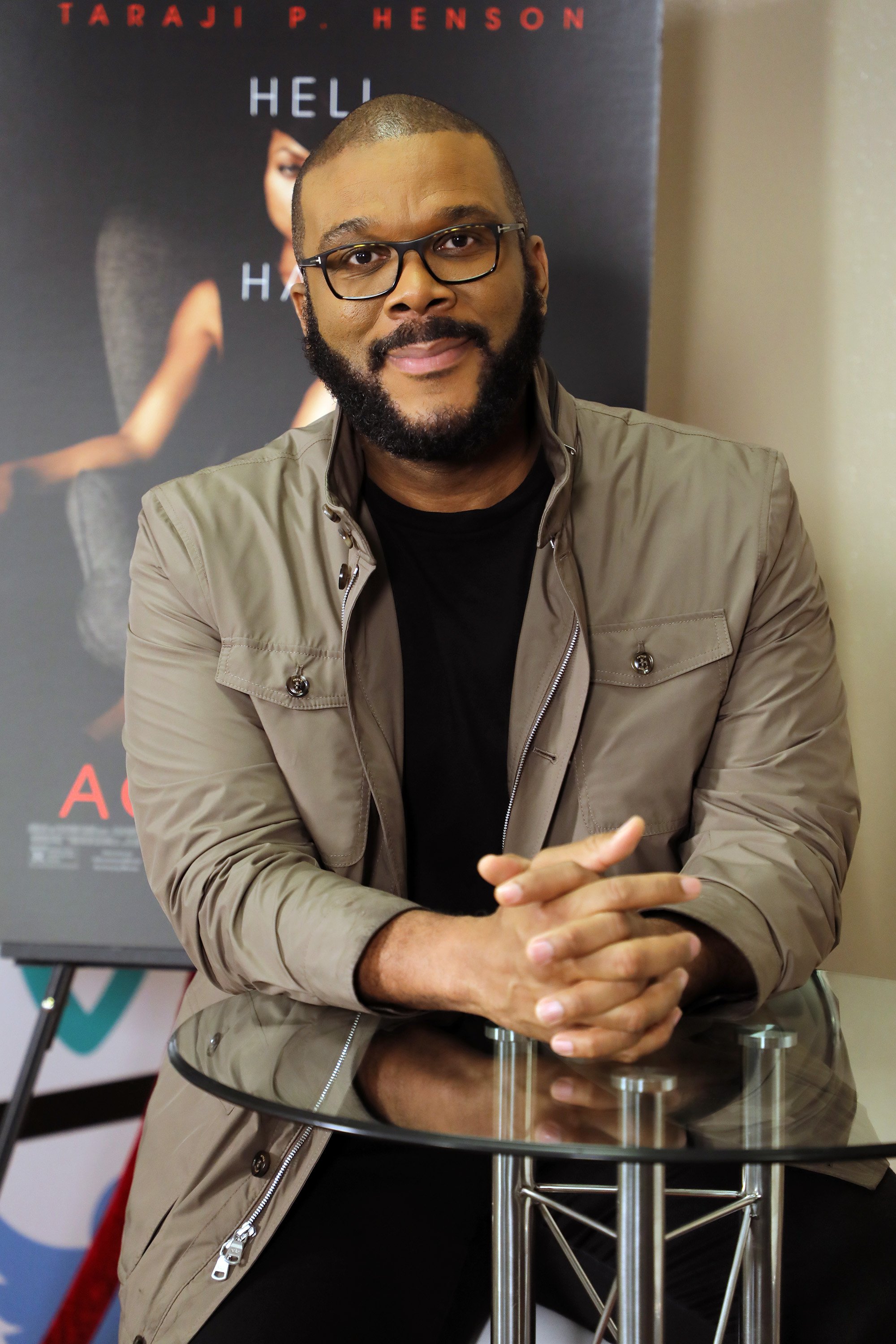 Mega producer Tyler Perry promoting a film in Florida in March 2019. | Photo: Getty Images