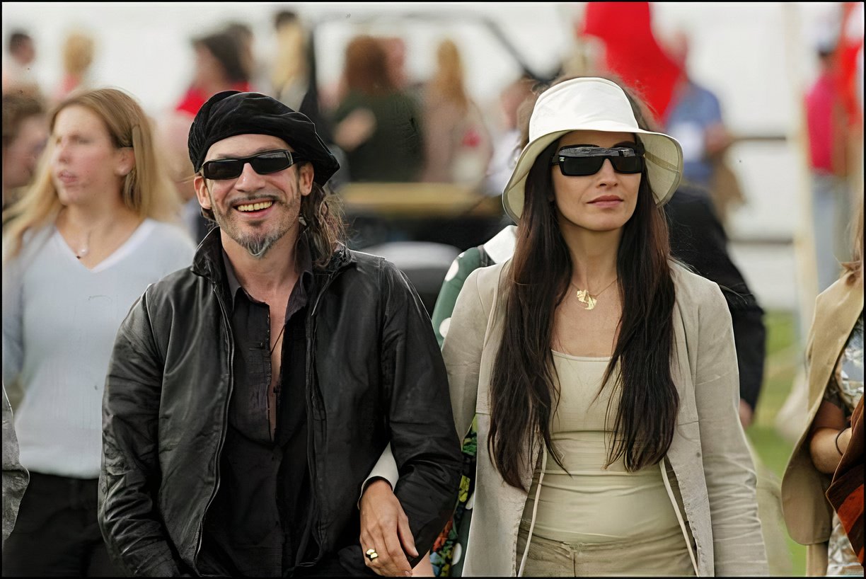 Azucena Caamaño et son mari le chanteur Florent Pagny  | photo : Getty Images