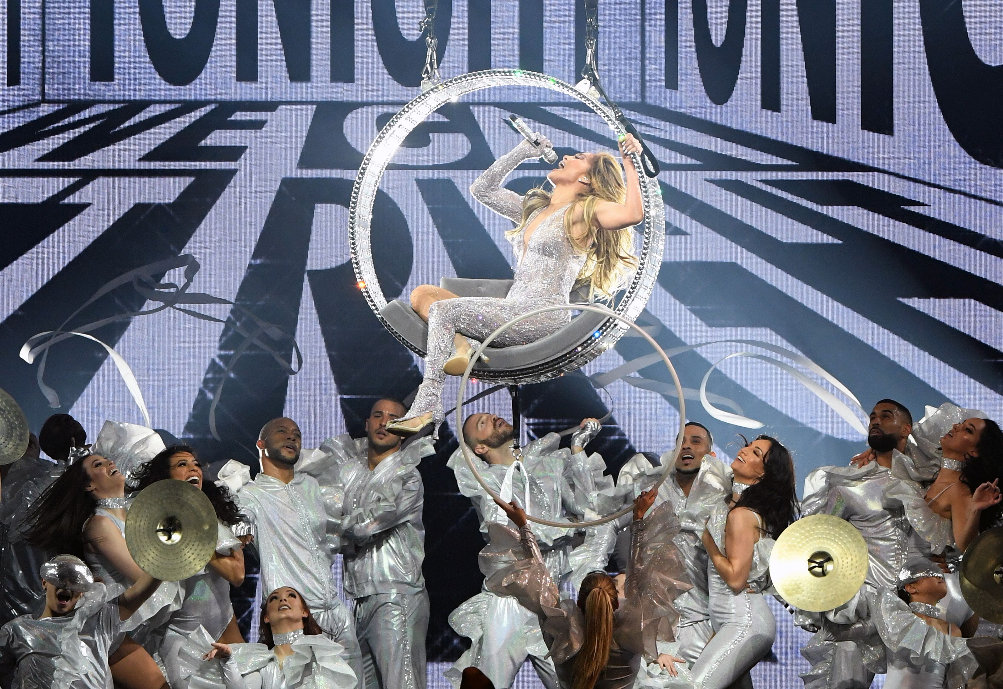 Jennifer Lopez in concert/ Source: Getty Images