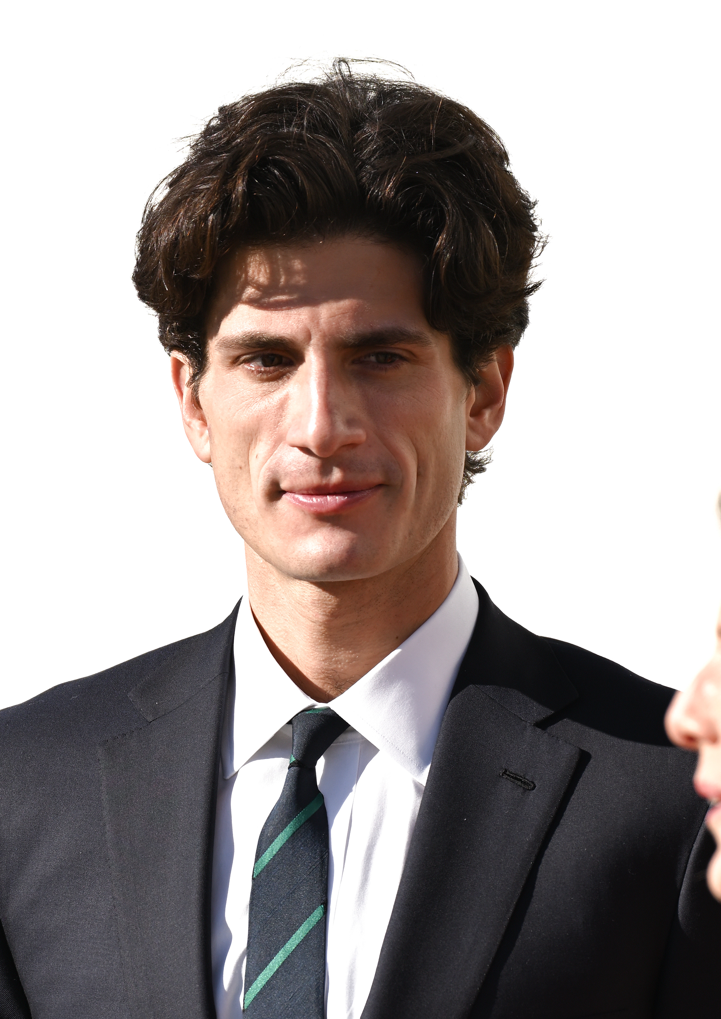 Jack Schlossberg waiting to greet William, Prince of Wales during his visit to the  John F. Kennedy Presidential Library and Museum on December 2, 2022, in Boston, Massachusetts. | Source: Getty Images