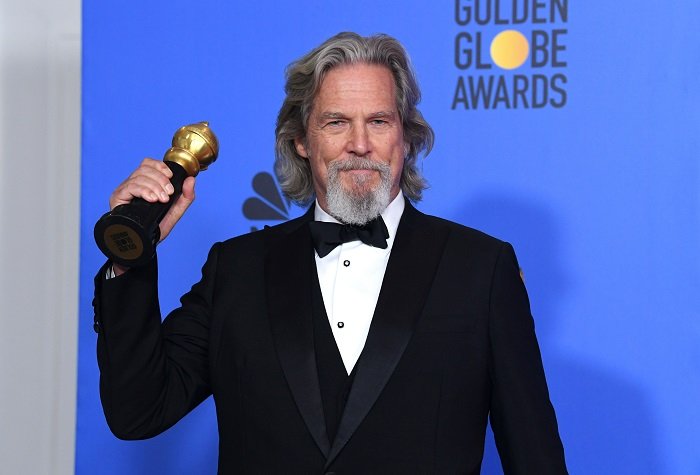 Jeff Bridges poses in the press room during the 76th Annual Golden Globe Awards at The Beverly Hilton Hotel on January 6, 2019 in Beverly Hills, California I Image: Getty Images