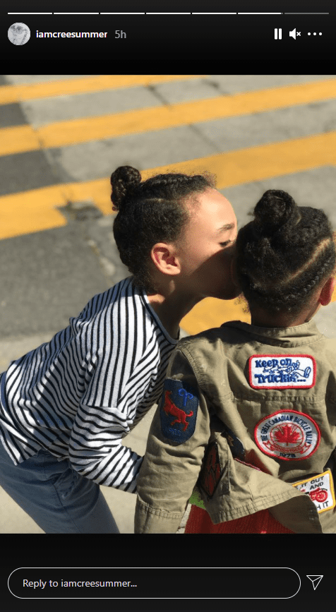 A photo of musician Cree Summer's adorable kids Brave & Hero on Instagram | Photo: Instagram/iamcreesummers