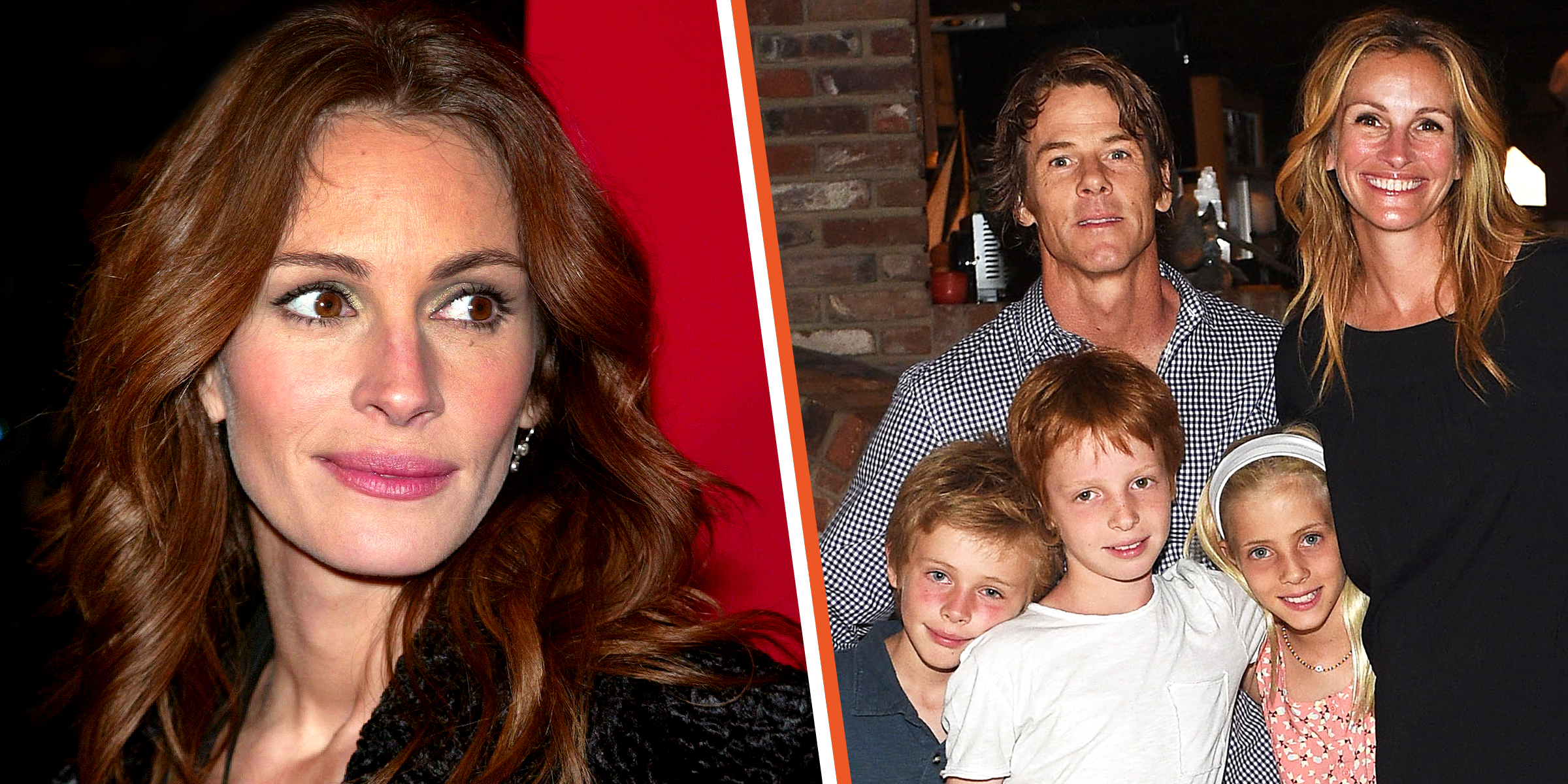 Julia Roberts | Henry, Danny, Phinnaeus, and Hazel Moder, and Julia Roberts | Source: Getty Images