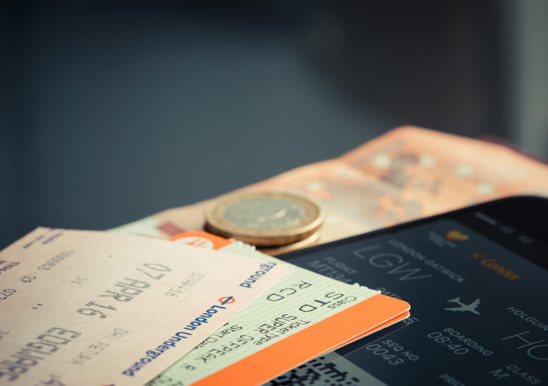An airplane ticket | Source: Pexels