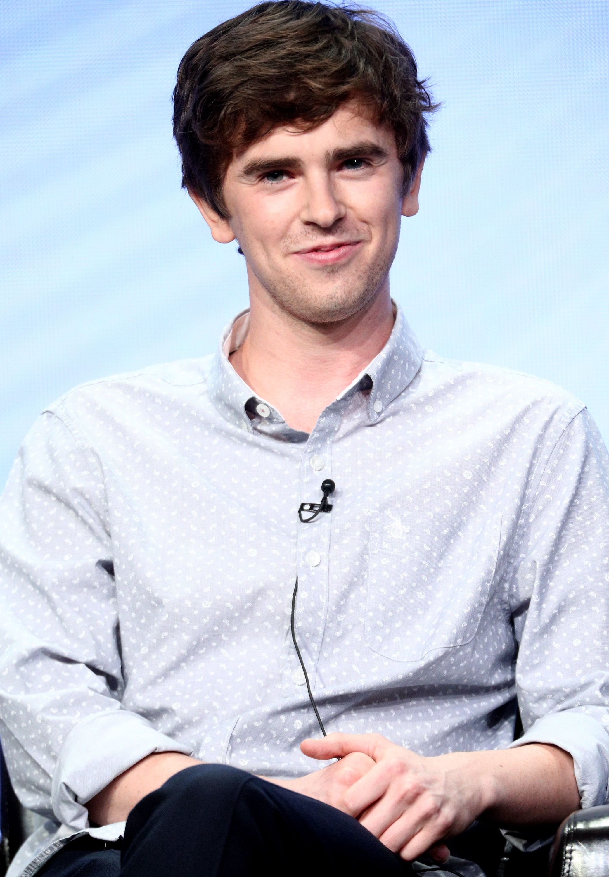 Freddie Highmore on August 6, 2017 in Beverly Hills, California | Source: Getty Images