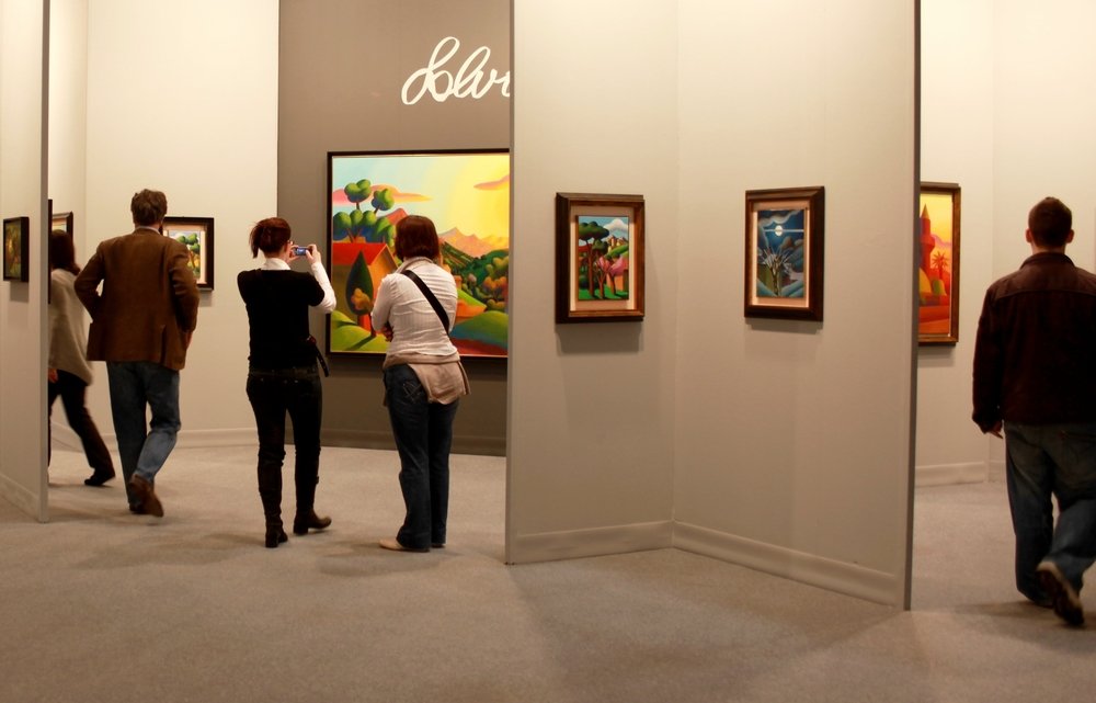 Galería de arte. | Foto: Shutterstock