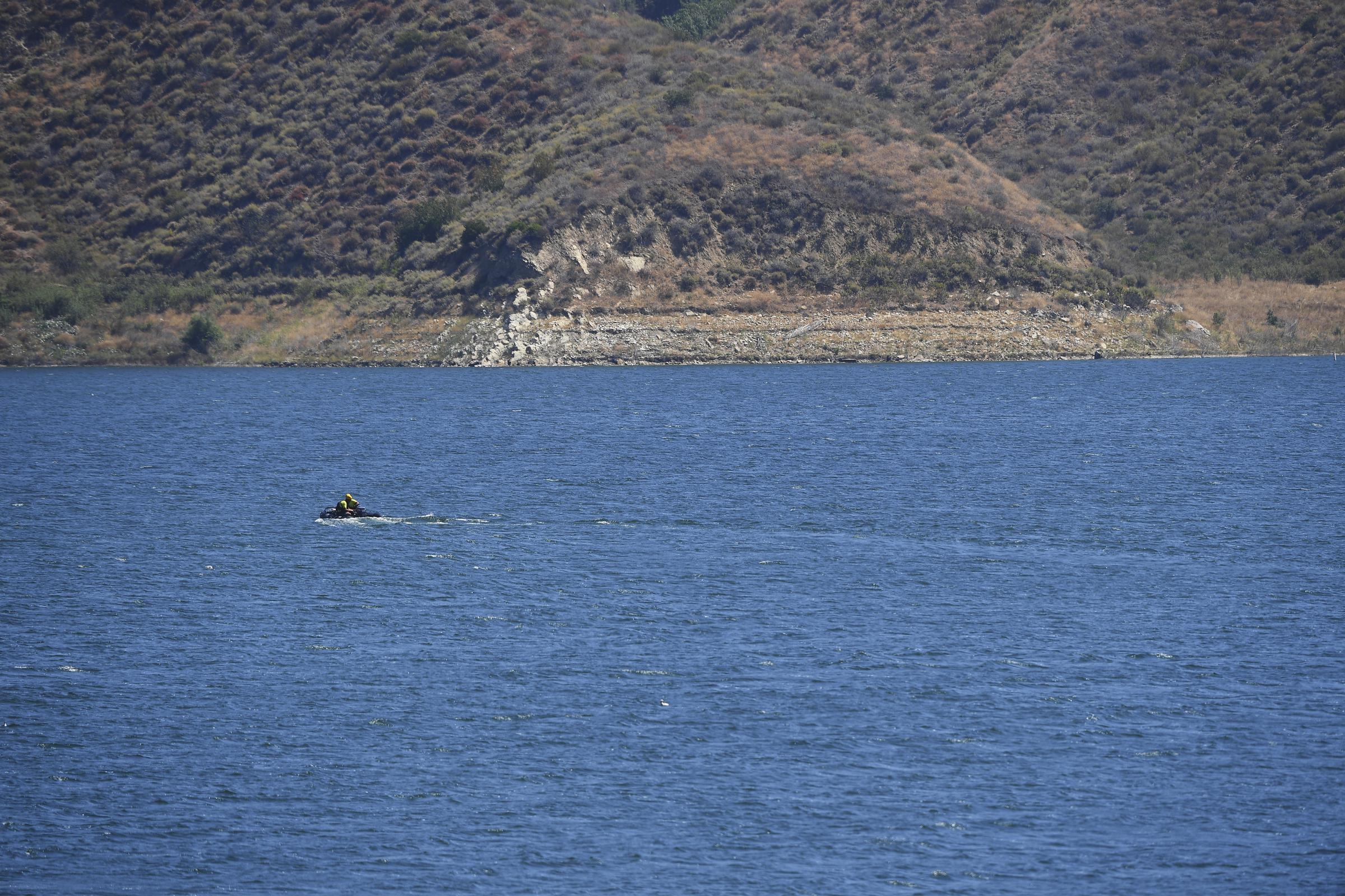 Lake Piru, where the boy and his mother went swimming on July 8, 2020 | Source: Getty Images