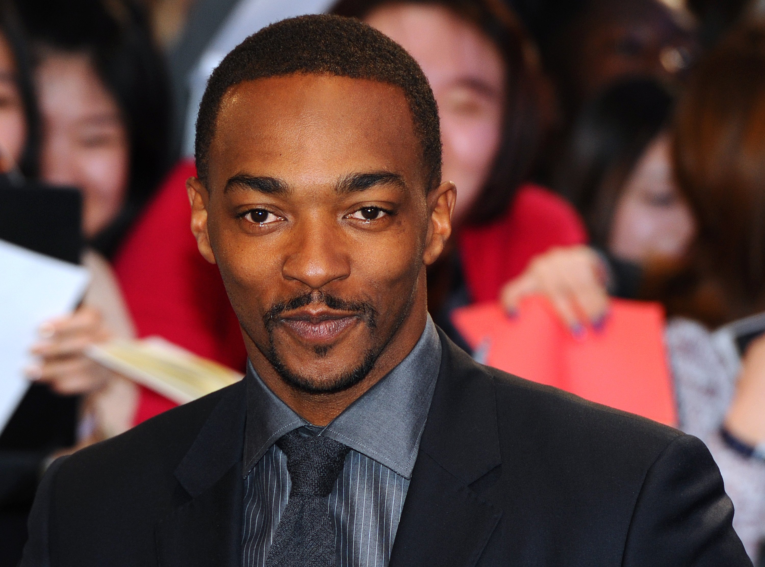 Anthony Mackie at the "Captain America: The Winter Soldier" premiere at Westfield London on March 20, 2014 in London, England. | Source: Getty Images