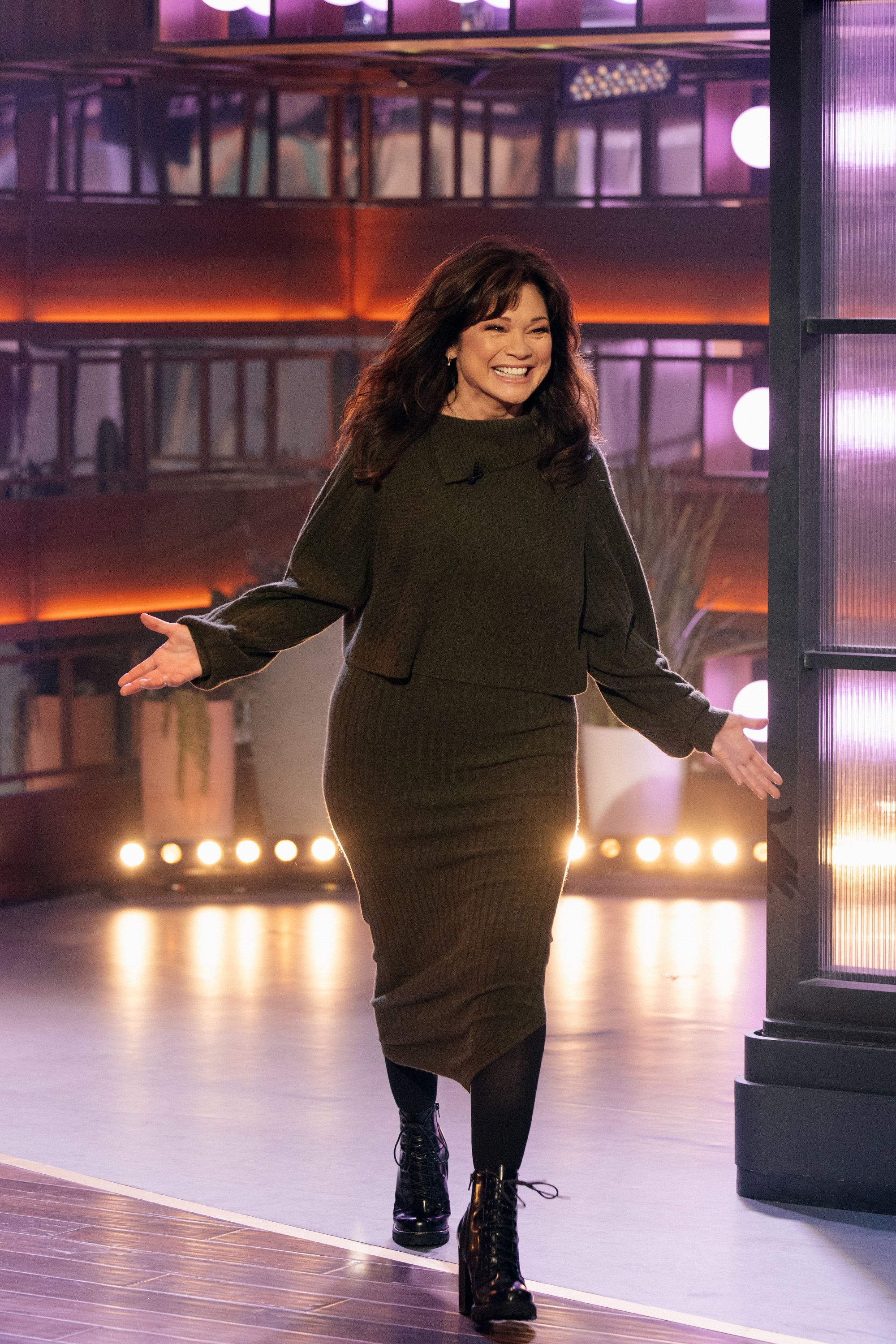 Valerie Bertinelli on a season 5 episode of "The Kelly Clarkson Show" in 2024. | Source: Getty Images