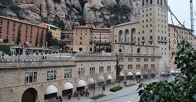 Panorámica de la abadía de Montserrat en Pallejà, Barcelona, España. I Foto: Wikimedia Commons