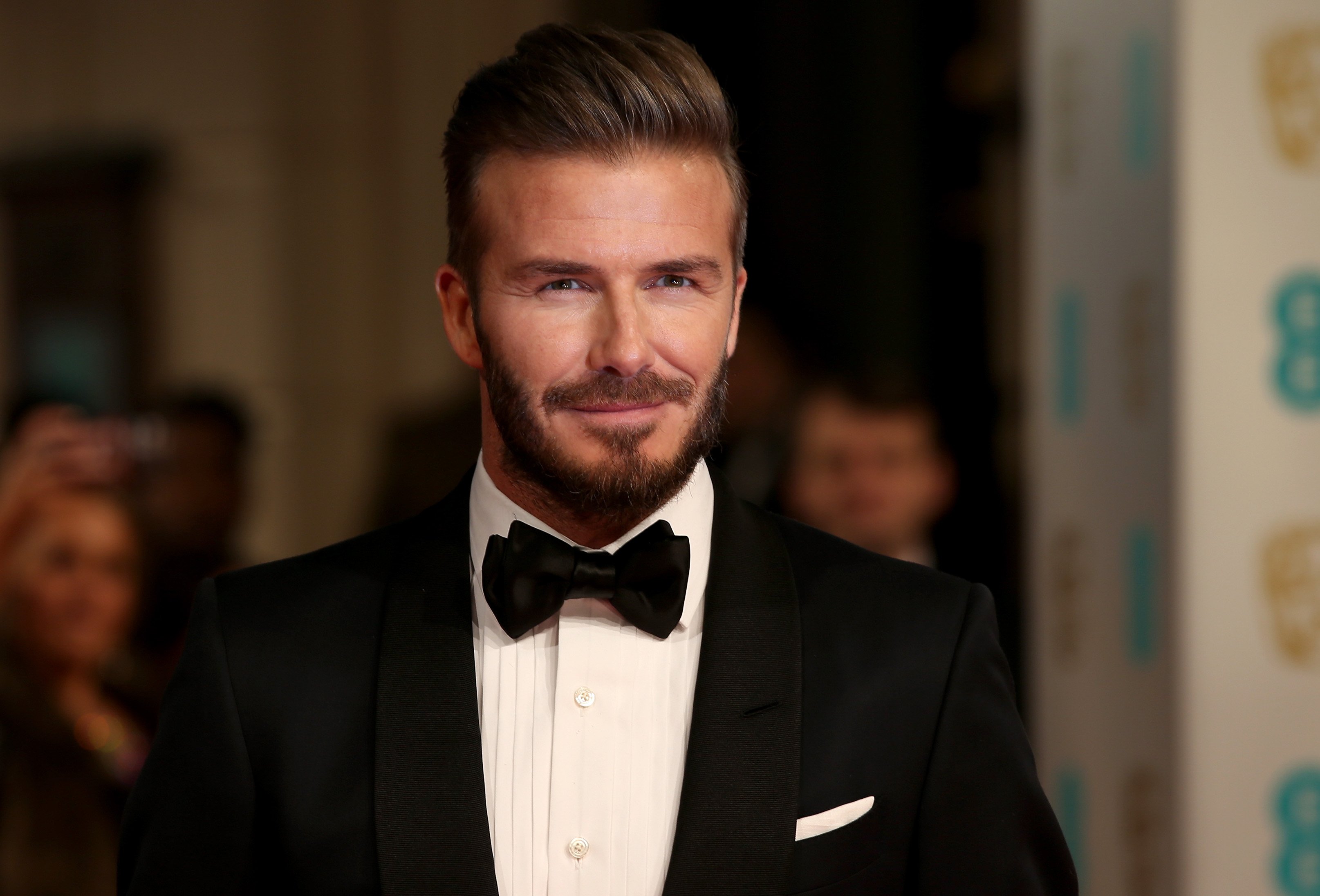 David Beckham attends the EE British Academy Film Awards at The Royal Opera House on February 8, 2015 in London, England | Photo: Getty Images