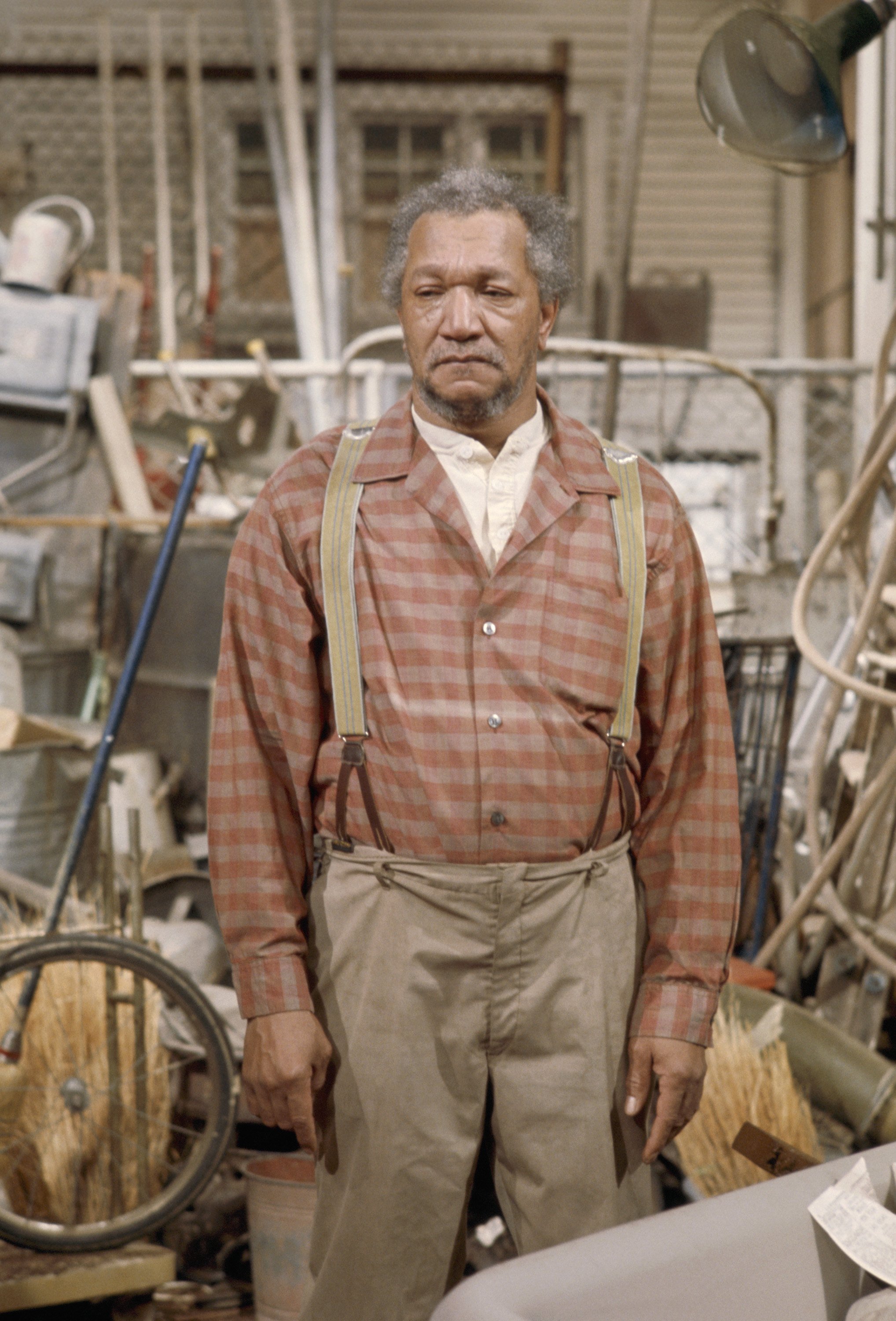 Redd Foxx as Fred G. Sanford in an episode of "Sanford and Son" aired on August 12, 1972 | Photo: Getty Images