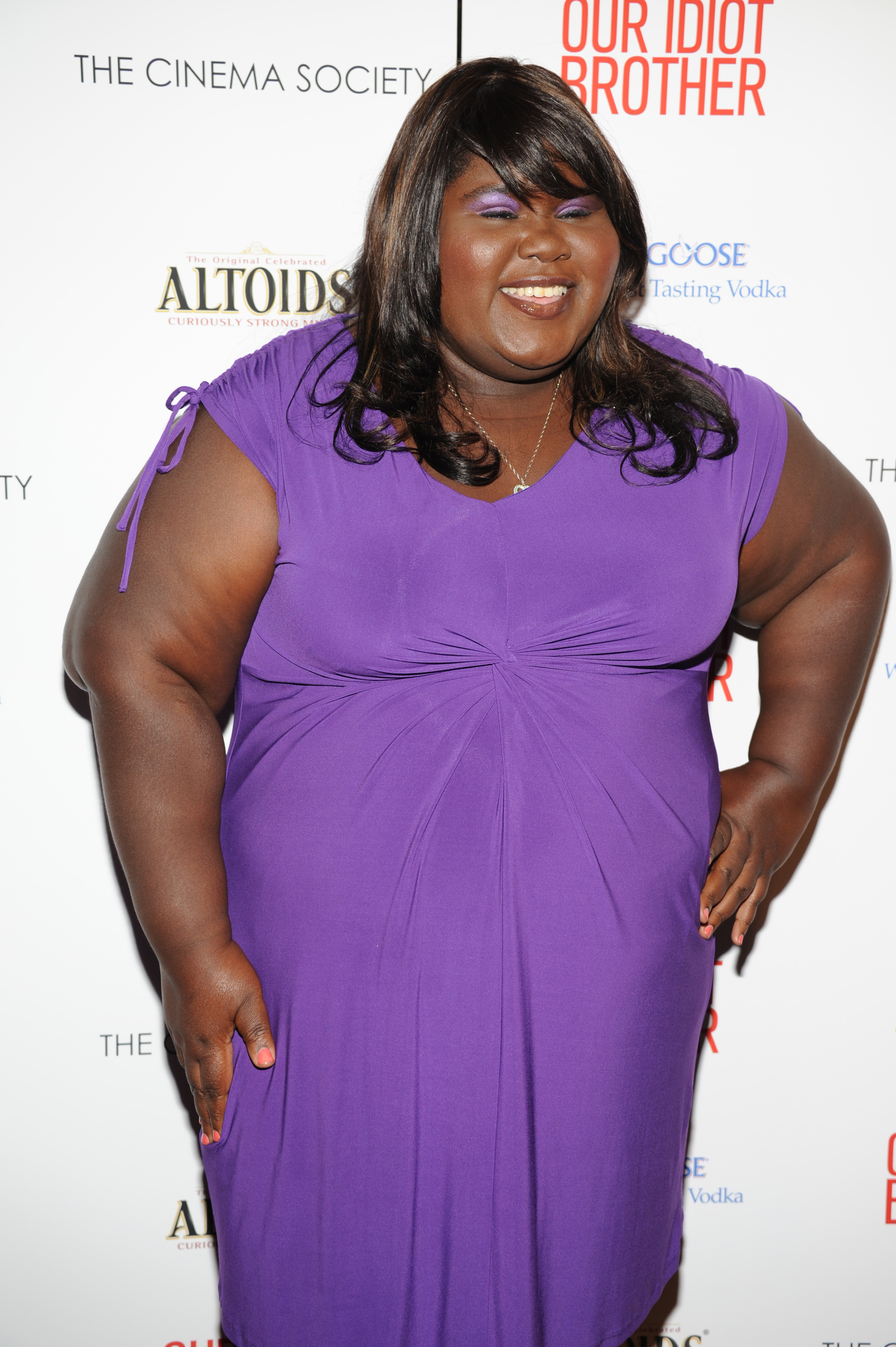 Gabourey Sidibe at the "Our Idiot Brother" screening in New York on August 22, 2011 | Source: Getty Images
