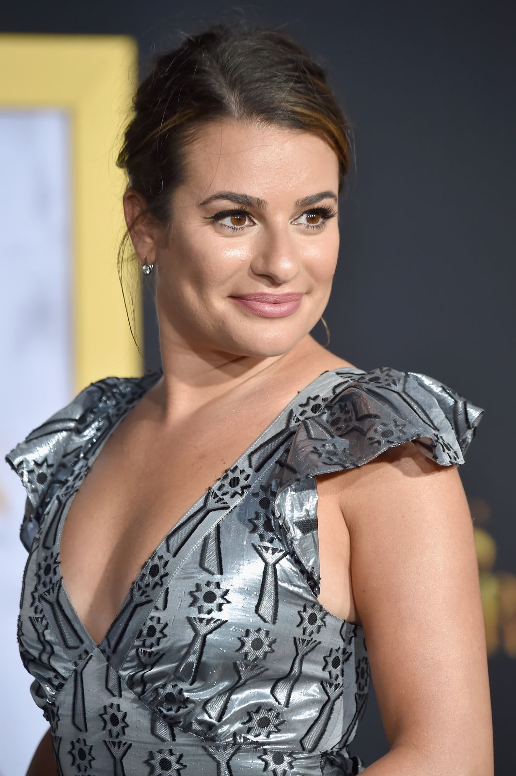 Lea Michele at the premiere of "A Star Is Born" at The Shrine Auditorium on September 24, 2018, in Los Angeles, California | Photo: Kevin Mazur/Getty Images