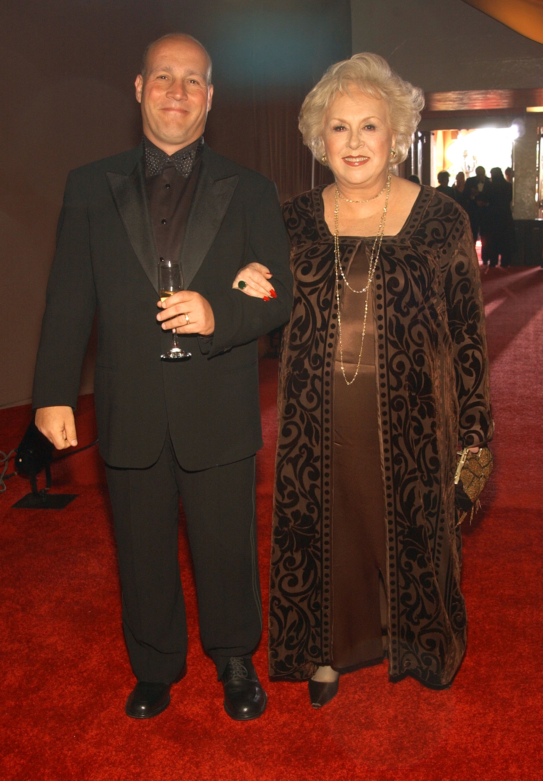 Michael Cannata and Doris Roberts during the 9th Annual Screen Actors Guild Awards in Los Angeles, California, on March 9, 2003 | Source: Getty Images