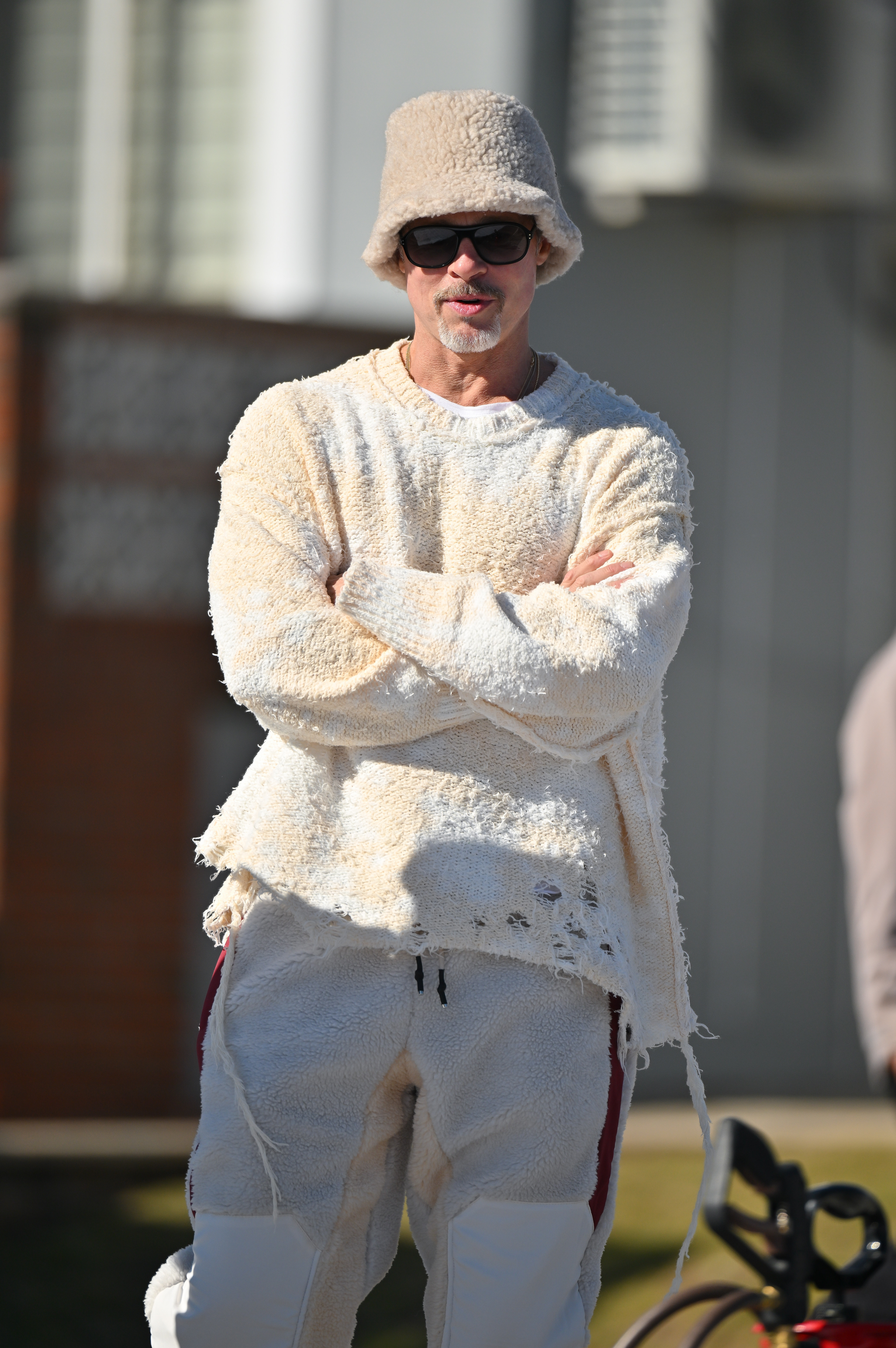 Brad Pitt on February 13, 2023 in New York City | Source: Getty Images