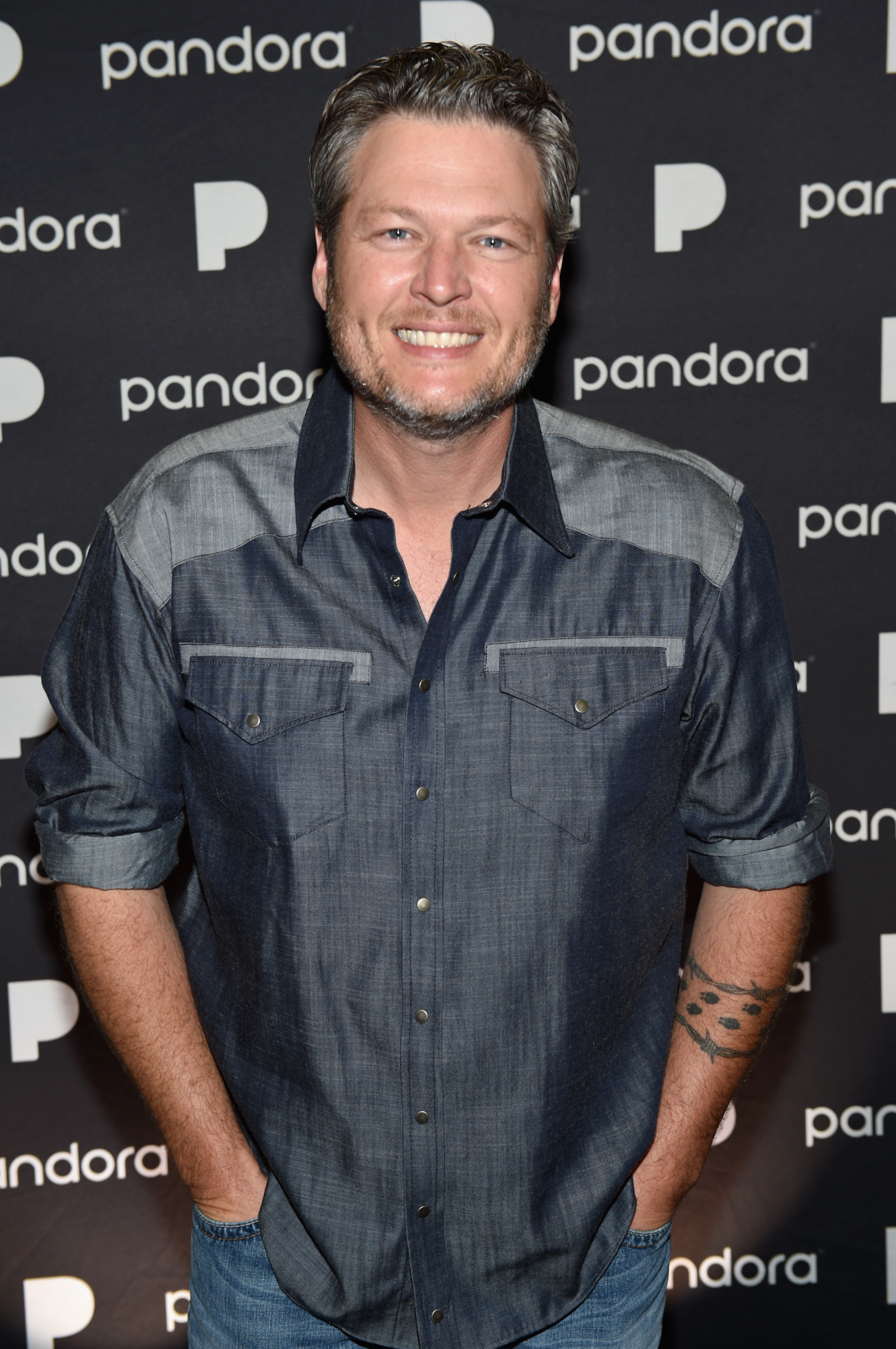 Blake Shelton at Pandora Sounds Like You: Country on November 3, 2017 in Nashville, Tennessee | Source: Getty Images