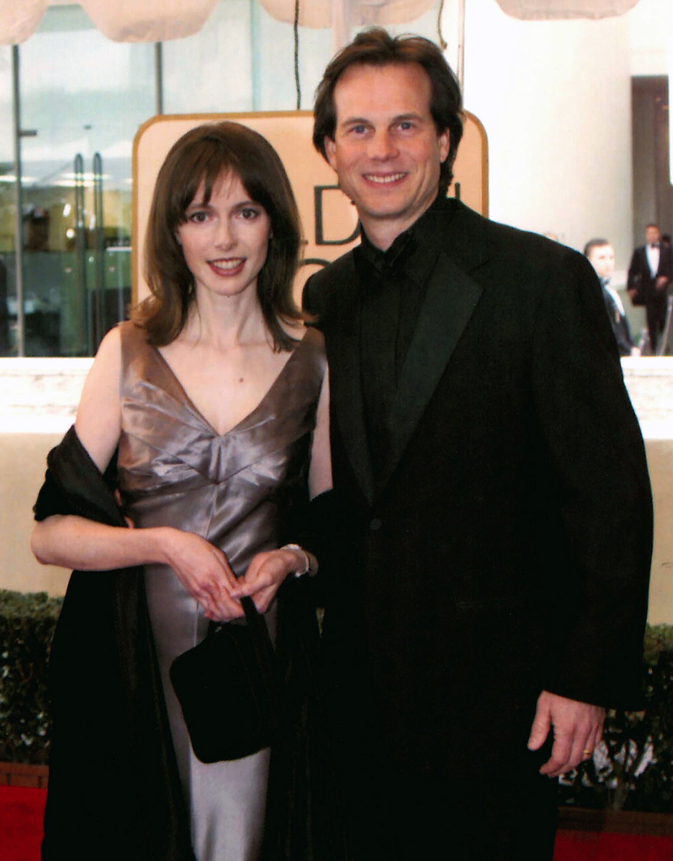 Bill Paxton and wife Louise at the Golden Globes Awards in1999, in Los Angeles, California. | Source: Getty Images