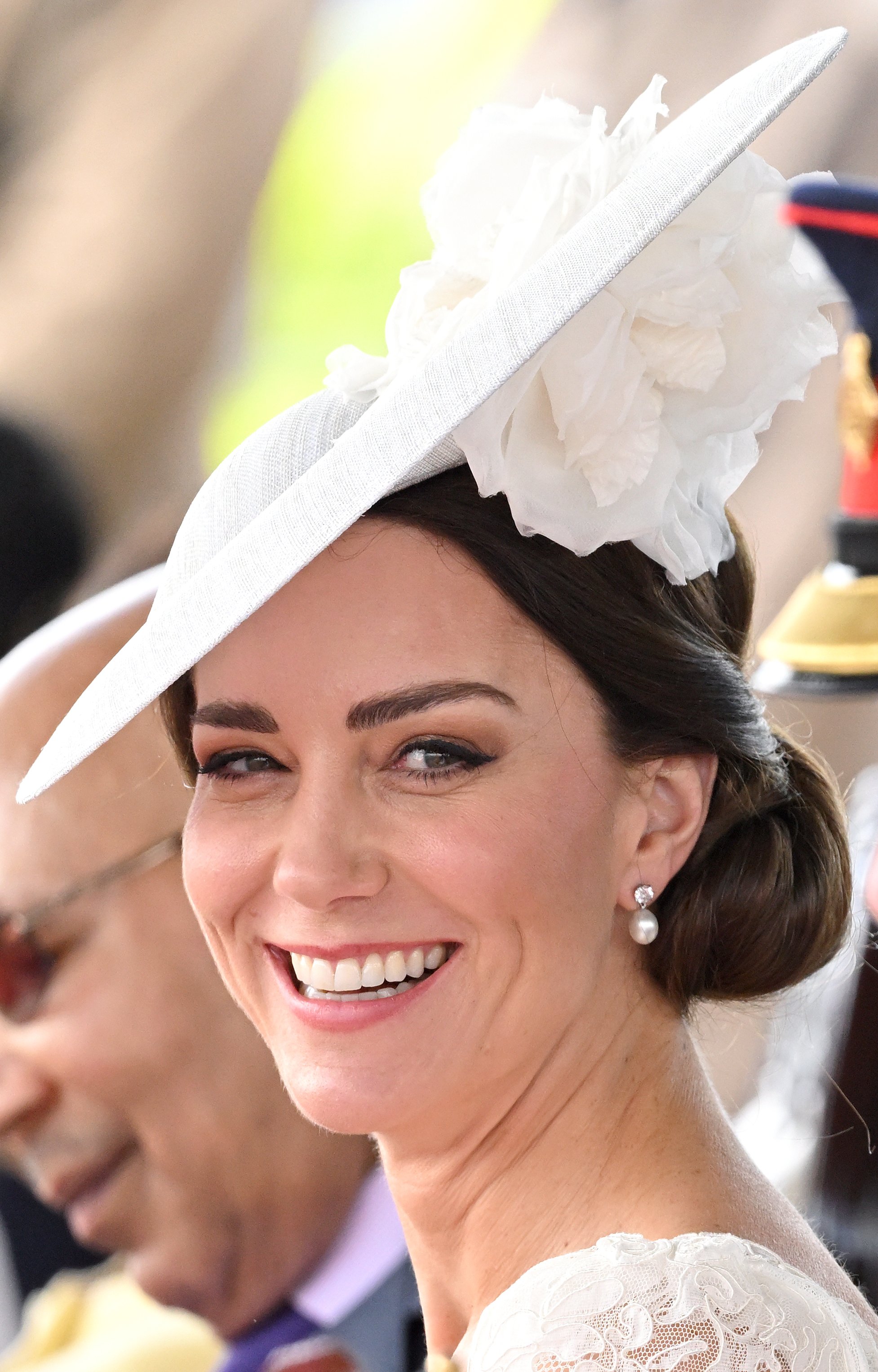 Catherine, Duchess of Cambridge at Jamaica Defence Force on March 24, 2022 in Kingston, Jamaica. | Source: Getty Images