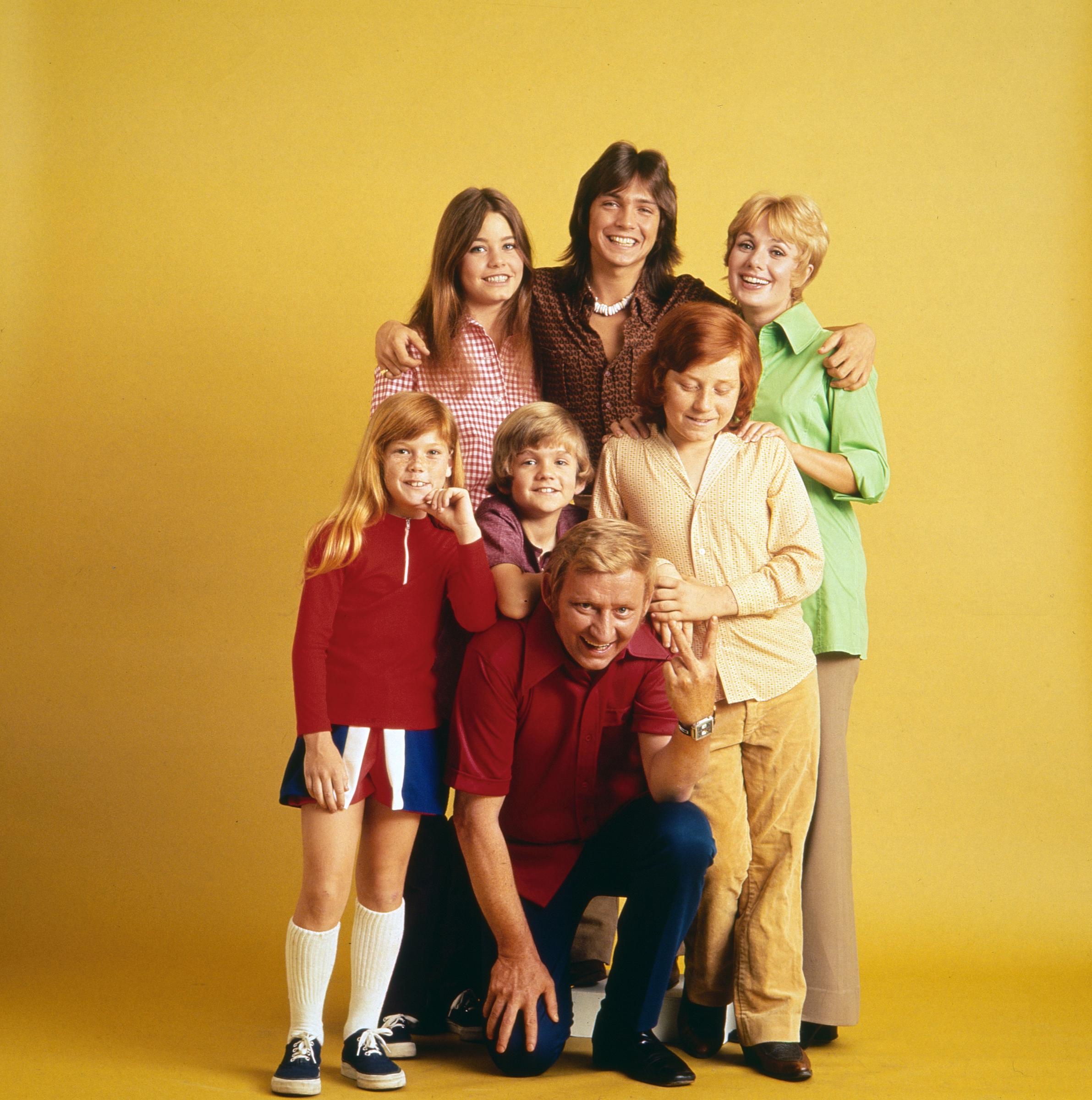 The child actor and his cast mates circa 1970. | Source: Getty Images